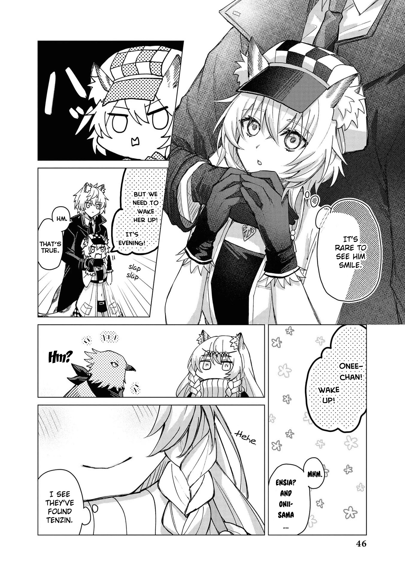 Arknights Comic Anthology Chapter 1.4 page 8 - Vol.1 Chapter 4: Together with Tenzin