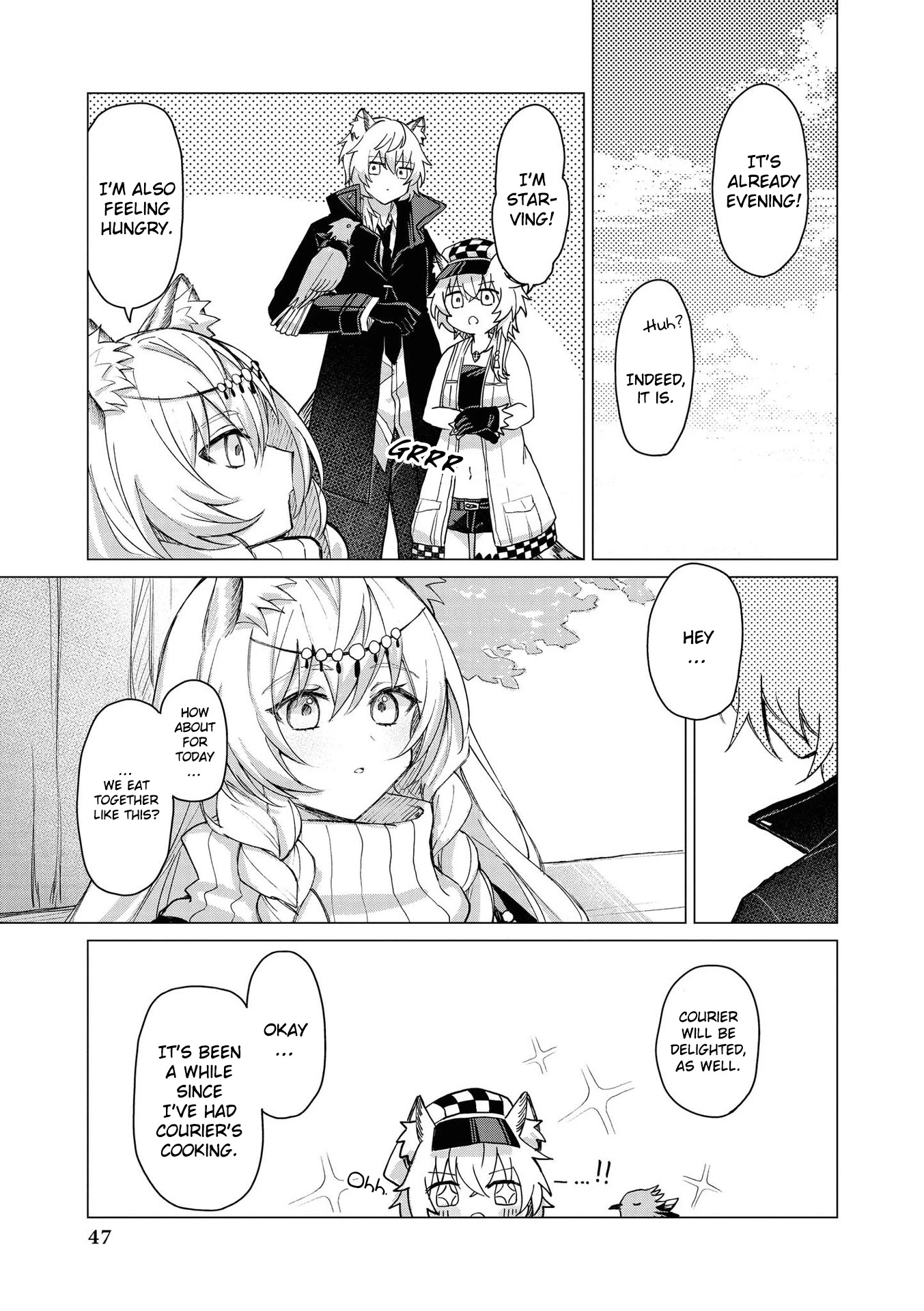 Arknights Comic Anthology Chapter 1.4 page 9 - Vol.1 Chapter 4: Together with Tenzin