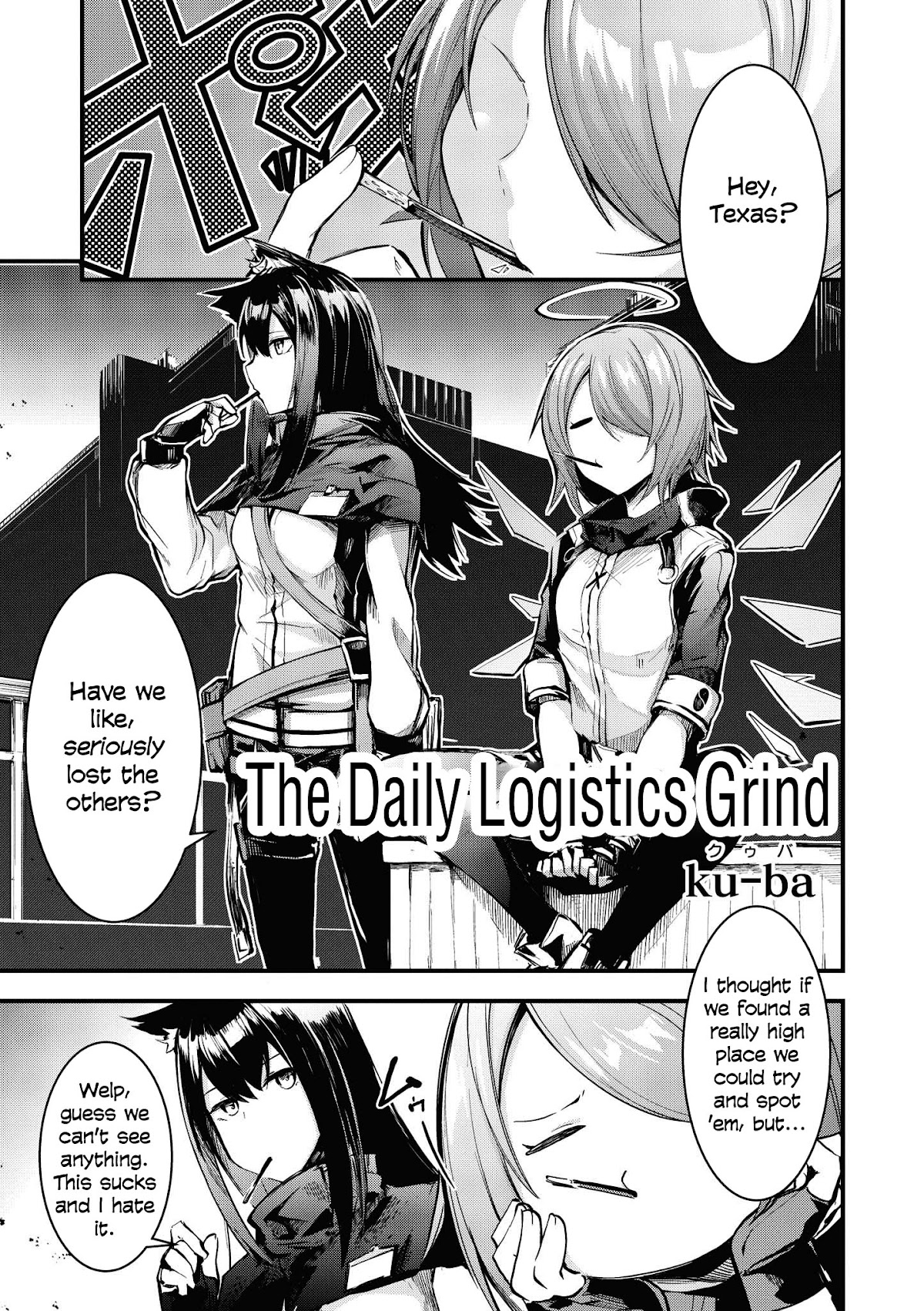 Arknights Comic Anthology Chapter 1.5 page 1 - Vol.1 Chapter 5: The Daily Logistics Grind