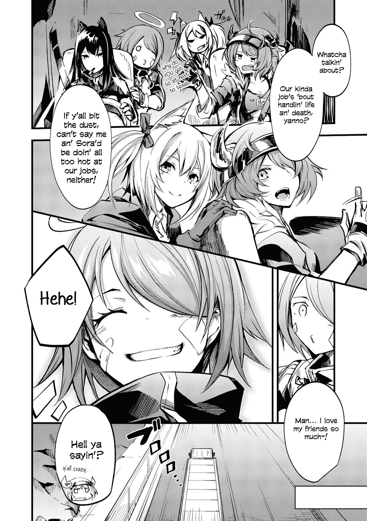 Arknights Comic Anthology Chapter 1.5 page 12 - Vol.1 Chapter 5: The Daily Logistics Grind