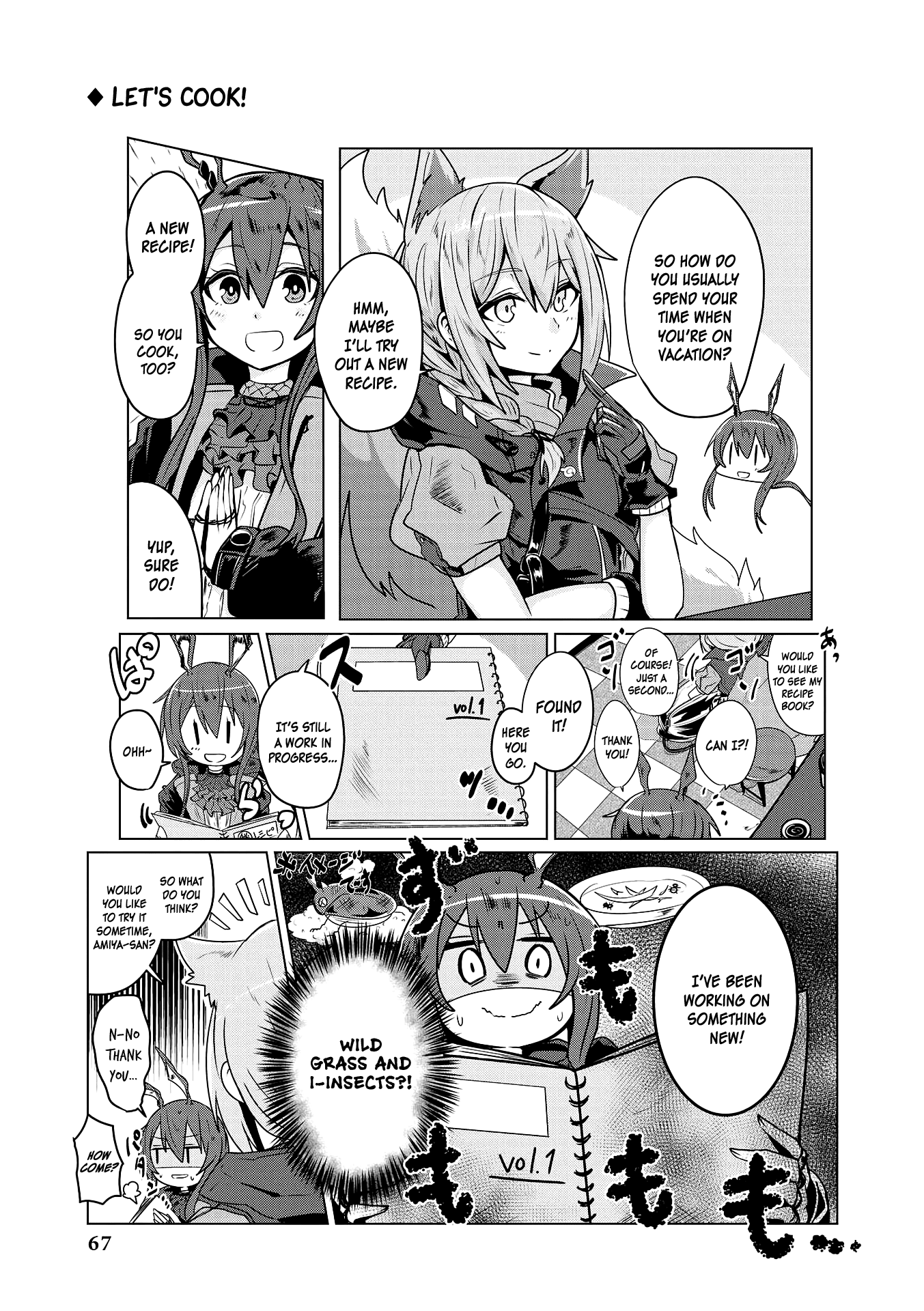 Arknights Comic Anthology Chapter 1.6 page 5 - Vol.1 Chapter 6: Planning For Tomorrow