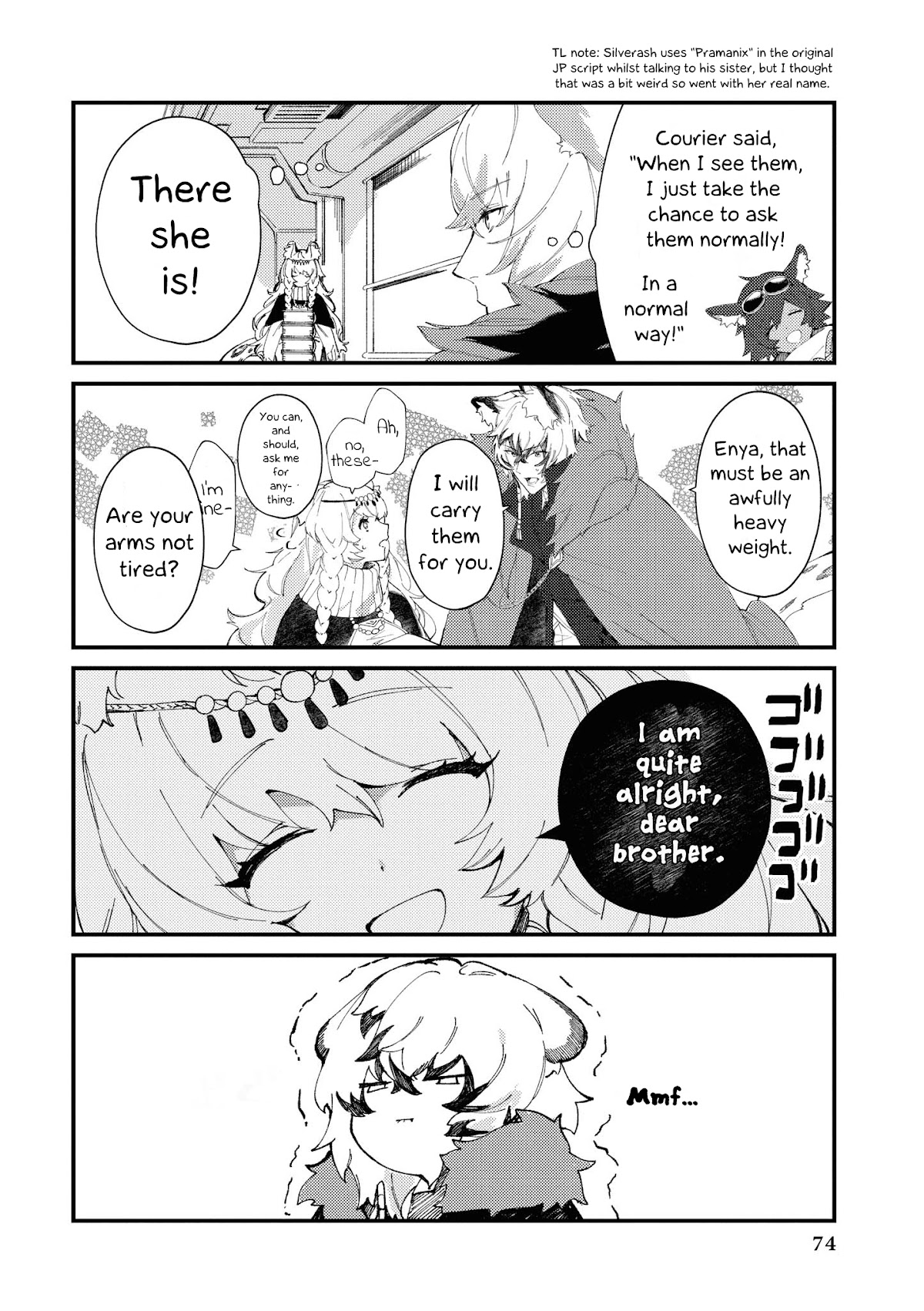 Arknights Comic Anthology Chapter 1.7 page 2 - Vol.1 Chapter 7: A Karlan Teatime