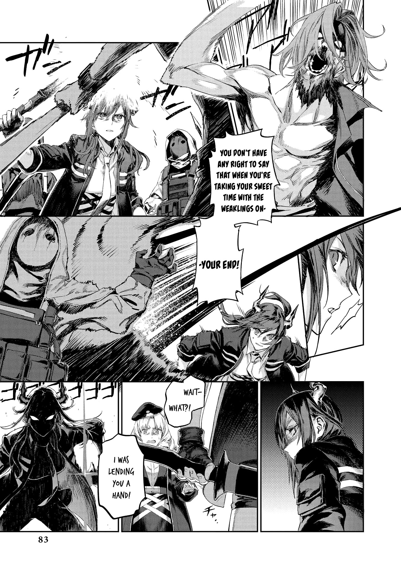 Arknights Comic Anthology Chapter 1.8 page 3 - Vol.1 Chapter 8: …In the Right Hands
