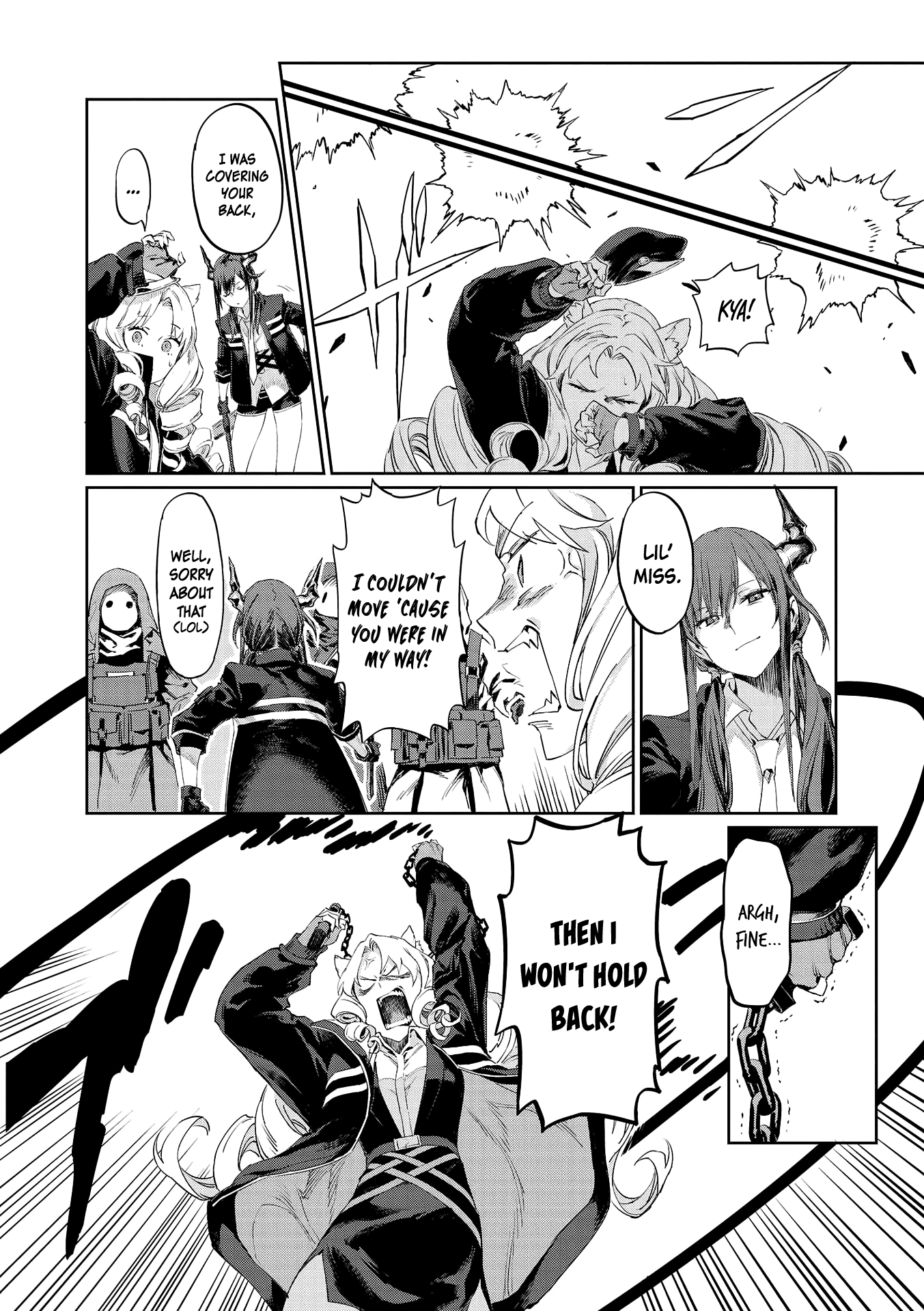Arknights Comic Anthology Chapter 1.8 page 4 - Vol.1 Chapter 8: …In the Right Hands