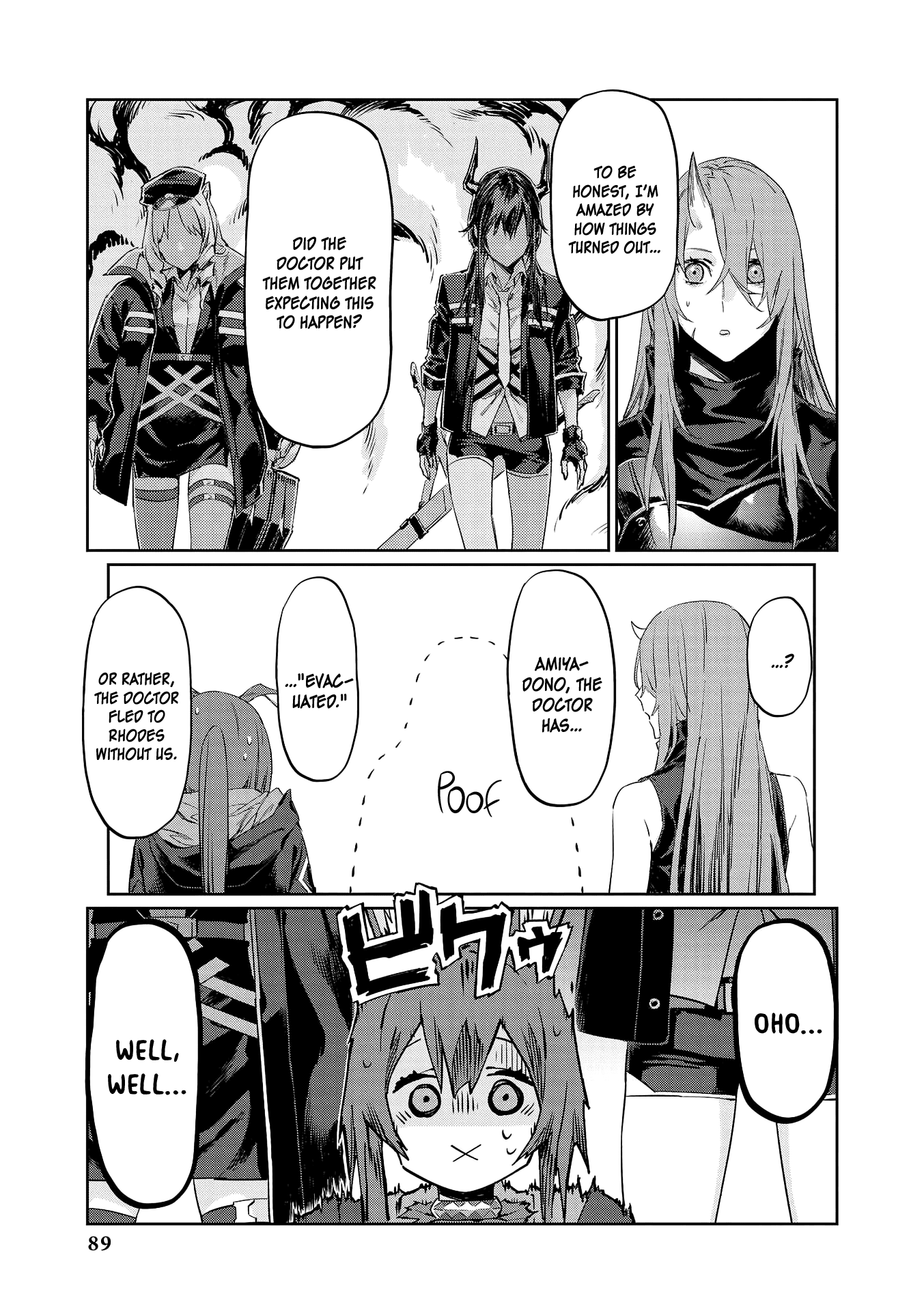 Arknights Comic Anthology Chapter 1.8 page 9 - Vol.1 Chapter 8: …In the Right Hands