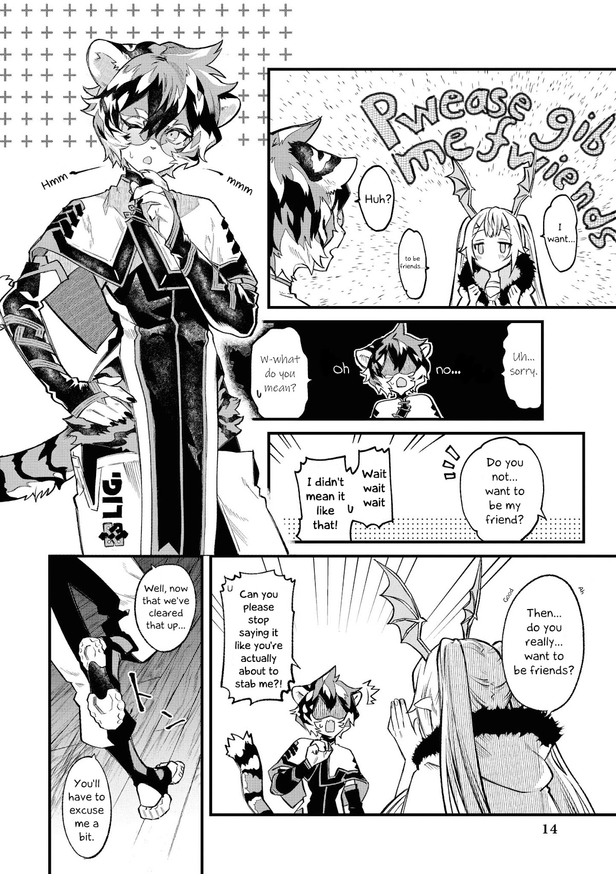 Arknights Comic Anthology Chapter 2.1 page 10 - Vol.2 Chapter 1: The Assassin's Quiet Wish