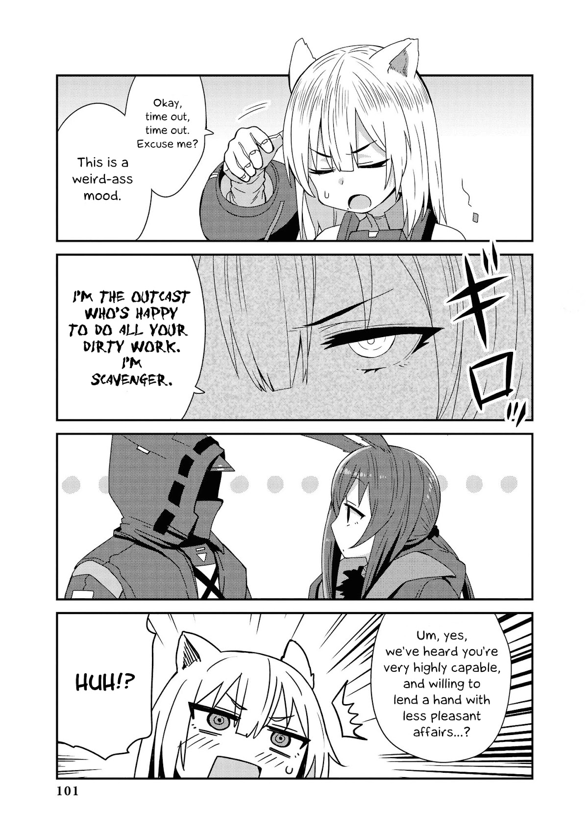 Arknights Comic Anthology Chapter 2.10 page 3 - Vol.2 Chapter 10: Strange Workplace