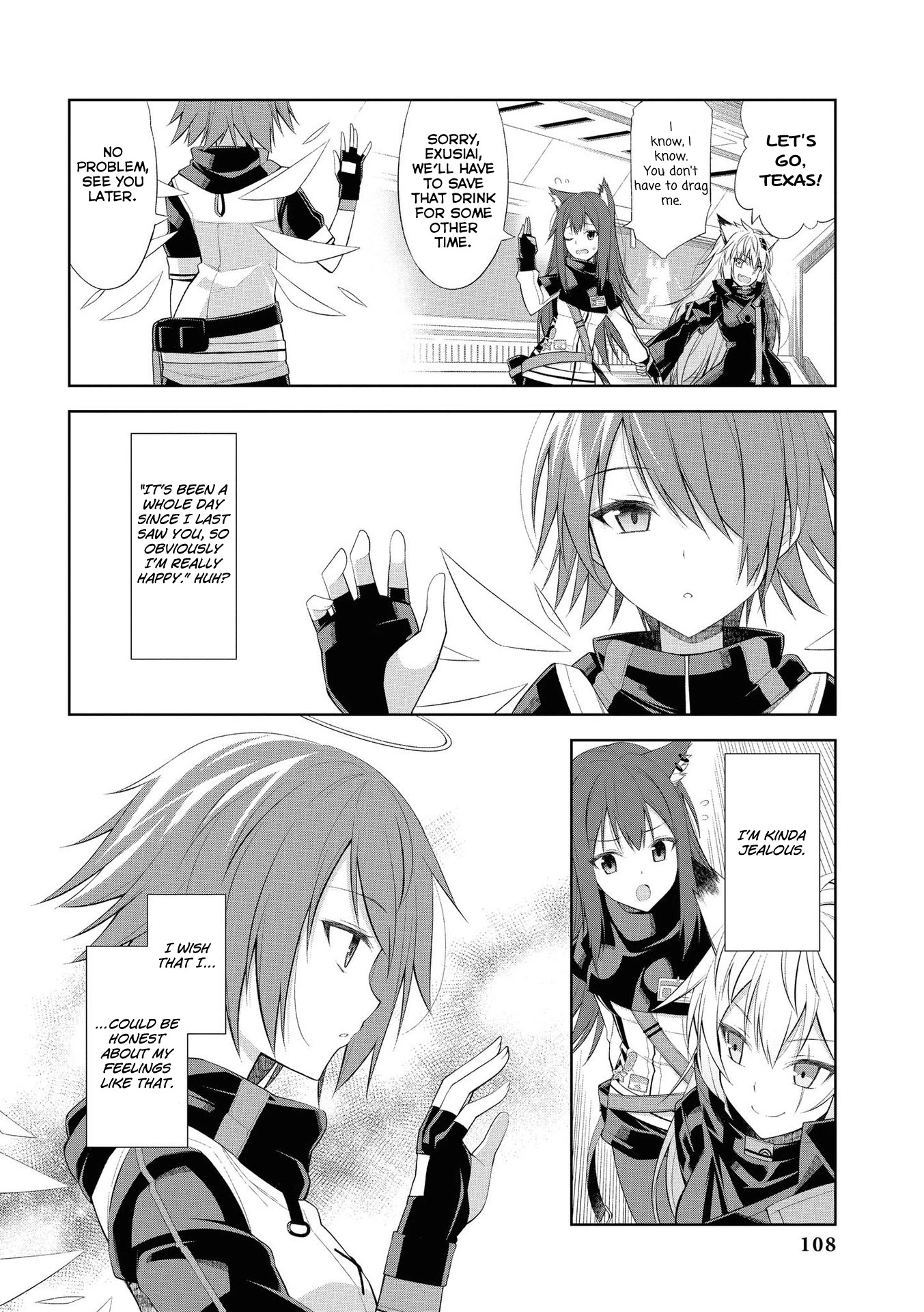 Arknights Comic Anthology Chapter 2.11 page 4 - Vol.2 Chapter 11: Pure and Innocent Red and Blue