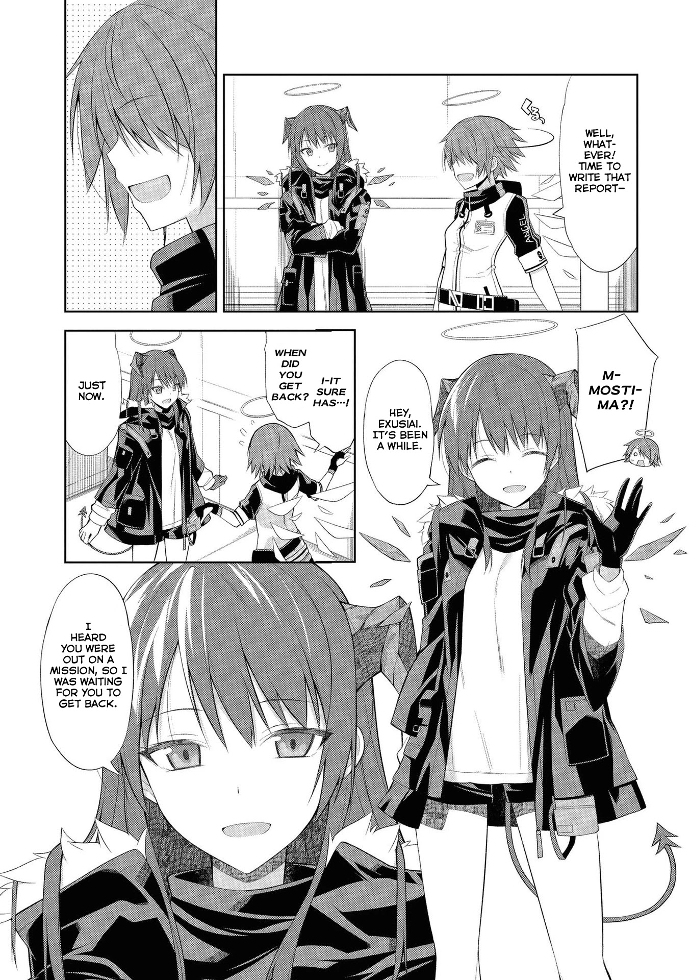 Arknights Comic Anthology Chapter 2.11 page 5 - Vol.2 Chapter 11: Pure and Innocent Red and Blue