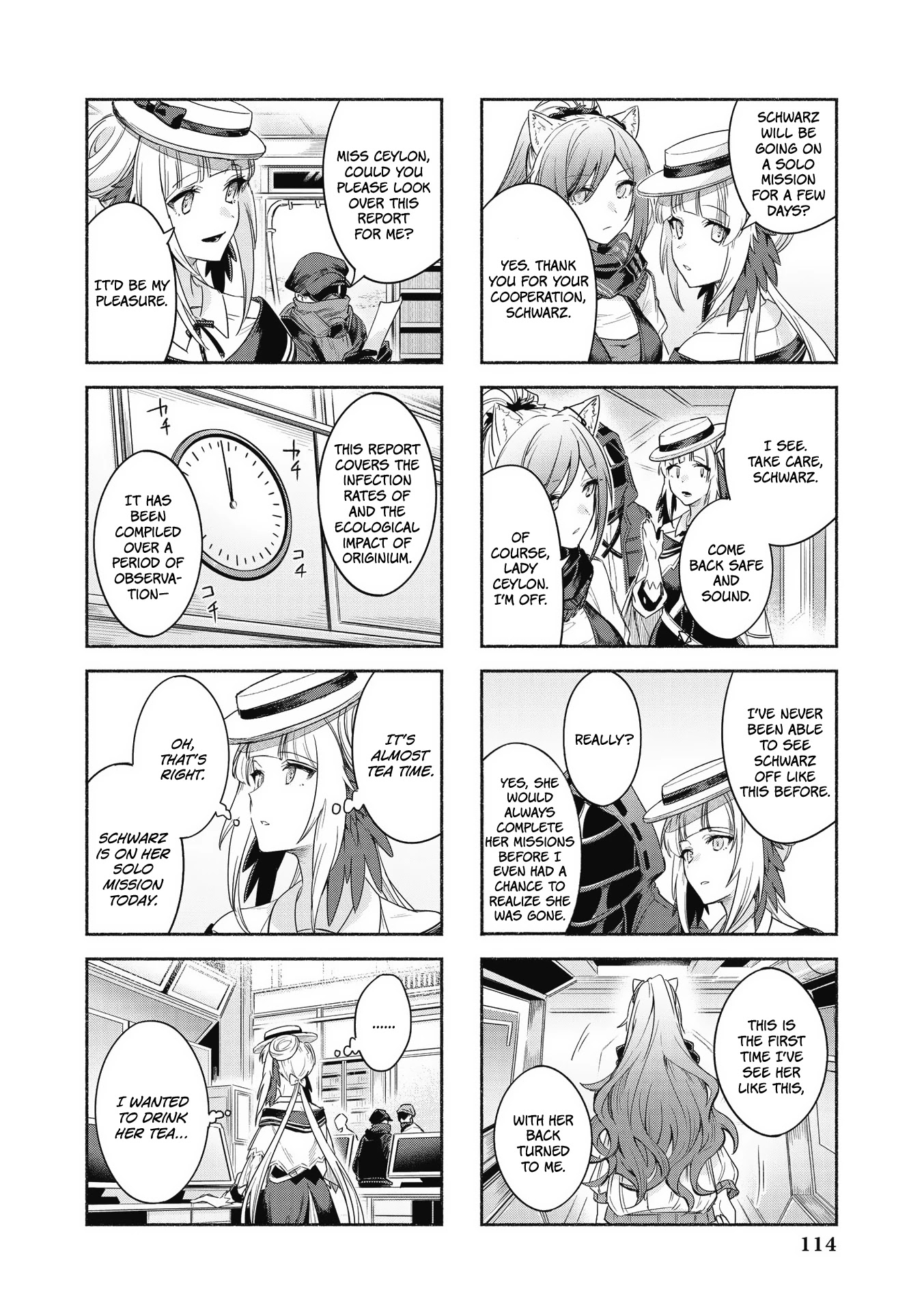 Arknights Comic Anthology Chapter 2.12 page 2 - Vol.2 Chapter 12: In a Siesta I Never Knew