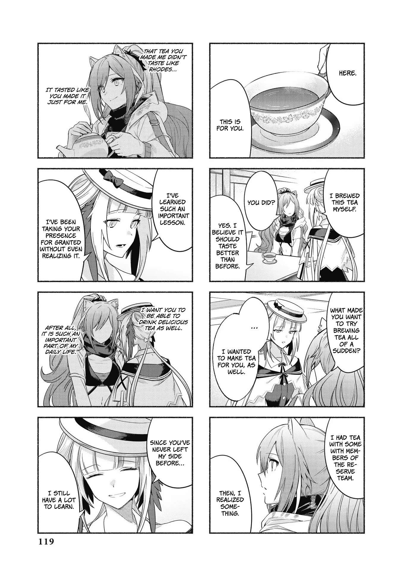 Arknights Comic Anthology Chapter 2.12 page 7 - Vol.2 Chapter 12: In a Siesta I Never Knew