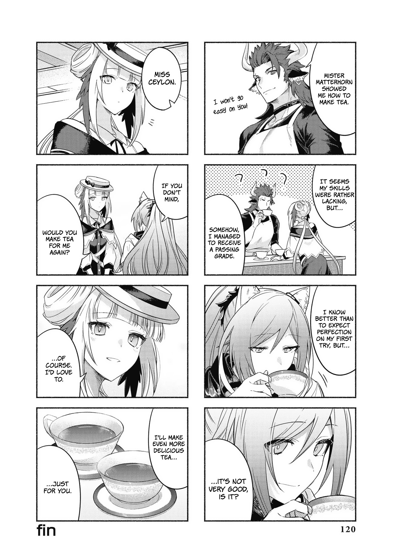 Arknights Comic Anthology Chapter 2.12 page 8 - Vol.2 Chapter 12: In a Siesta I Never Knew
