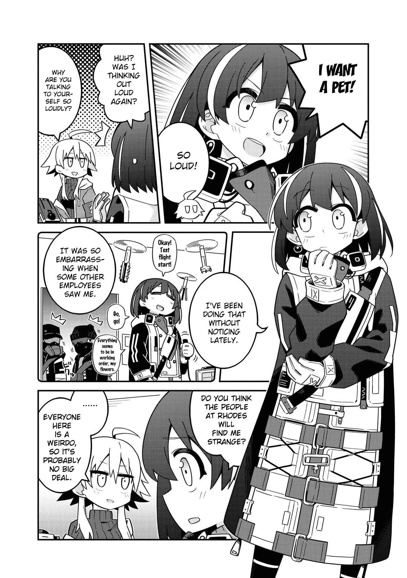 Arknights Comic Anthology Chapter 2.13 page 2 - Vol.2 Chapter 13: A Pet for Magallan