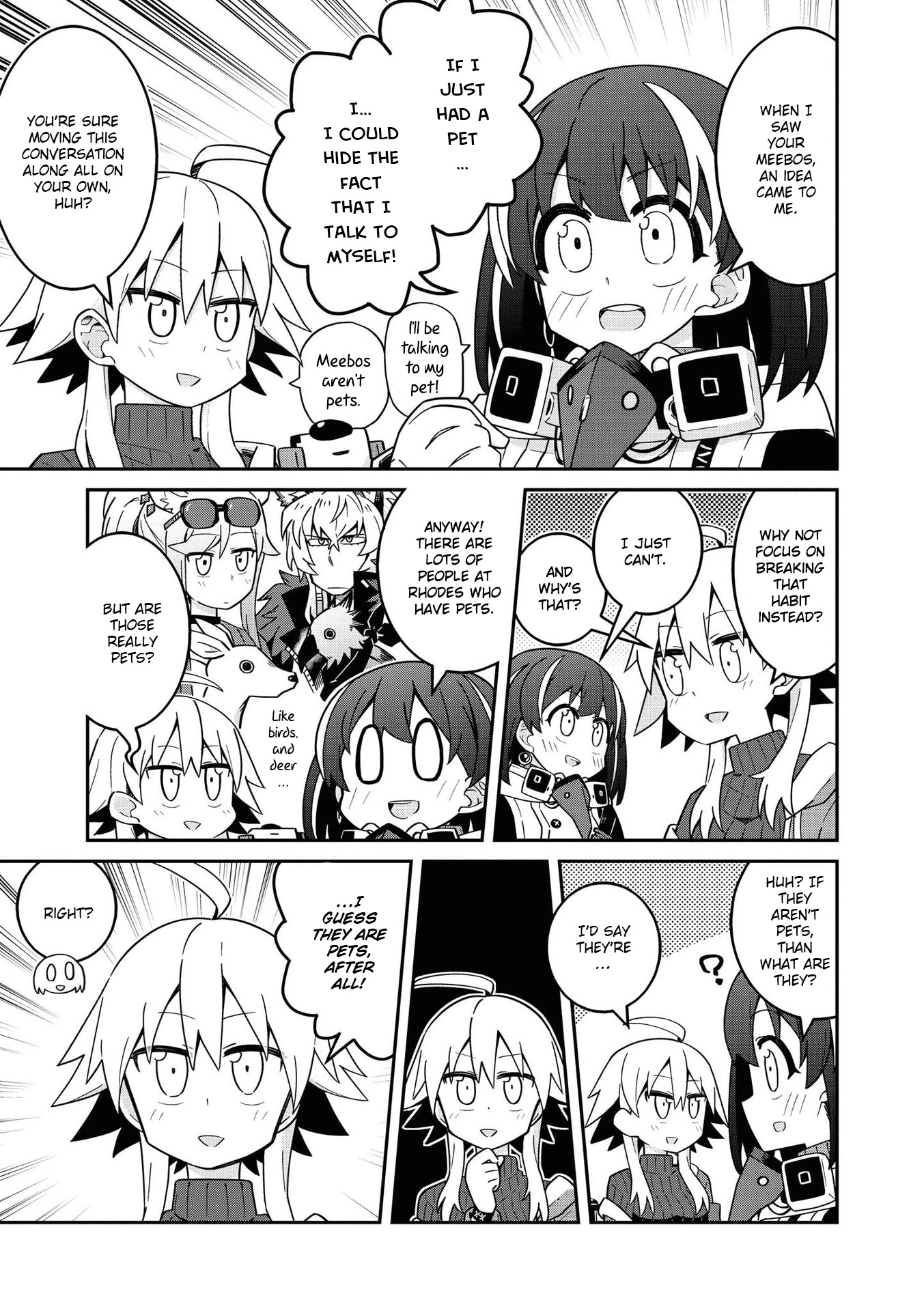 Arknights Comic Anthology Chapter 2.13 page 3 - Vol.2 Chapter 13: A Pet for Magallan