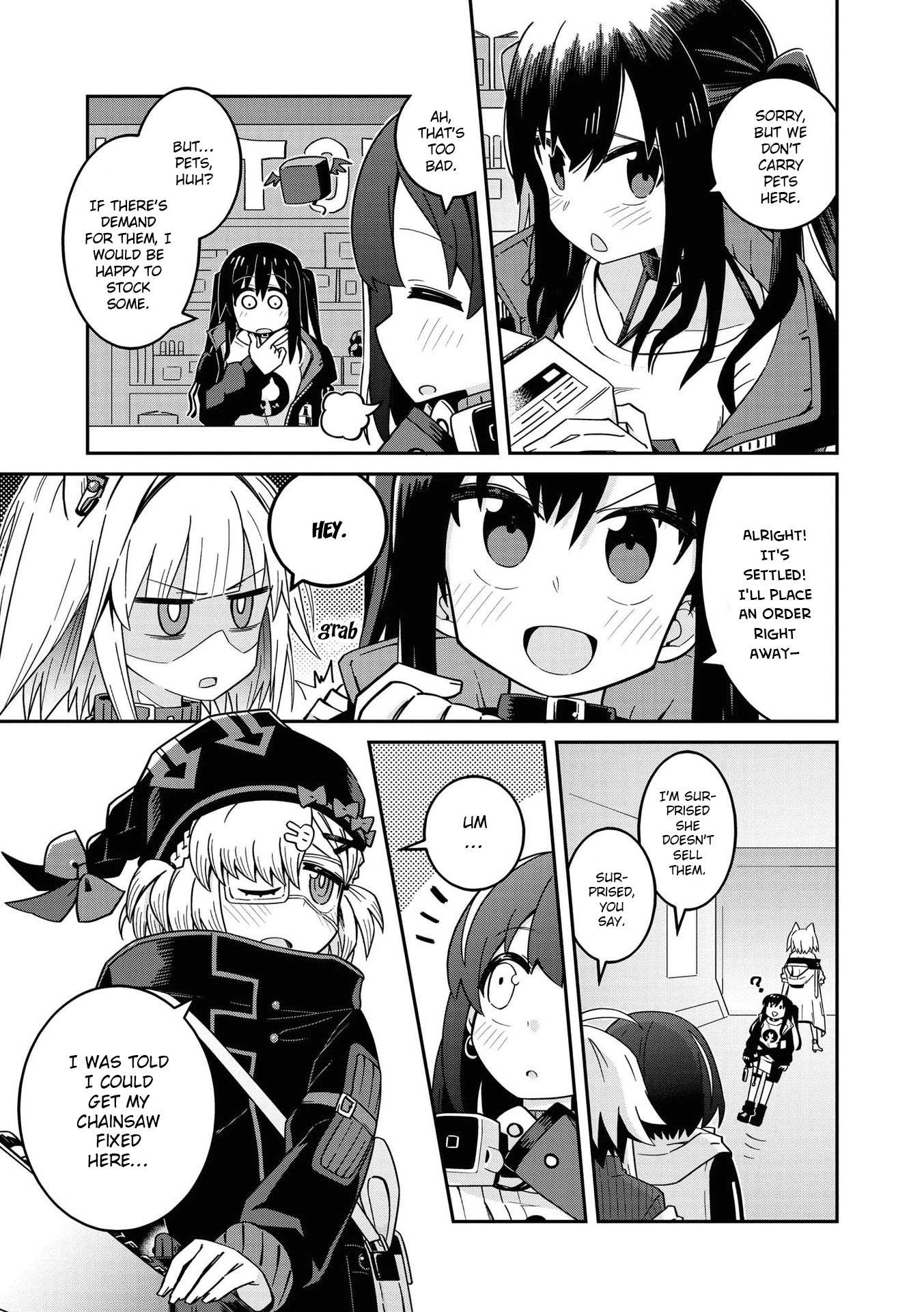 Arknights Comic Anthology Chapter 2.13 page 5 - Vol.2 Chapter 13: A Pet for Magallan