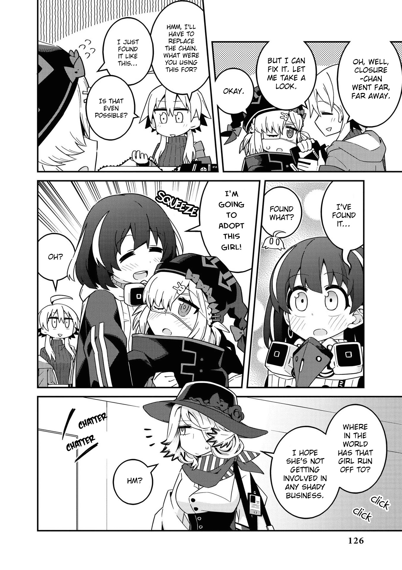 Arknights Comic Anthology Chapter 2.13 page 6 - Vol.2 Chapter 13: A Pet for Magallan