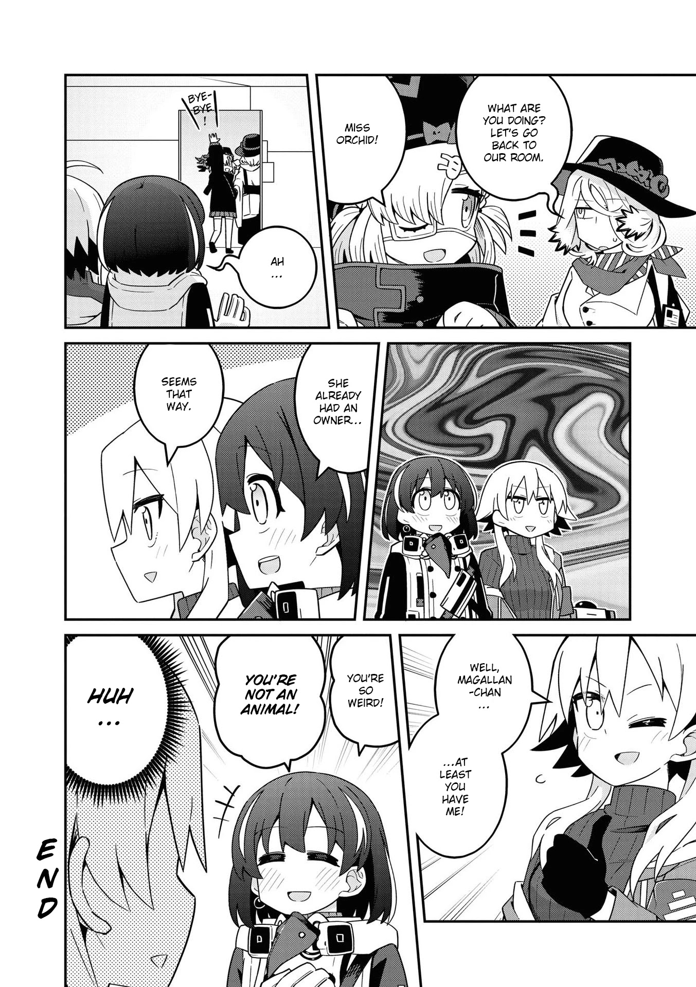 Arknights Comic Anthology Chapter 2.13 page 8 - Vol.2 Chapter 13: A Pet for Magallan