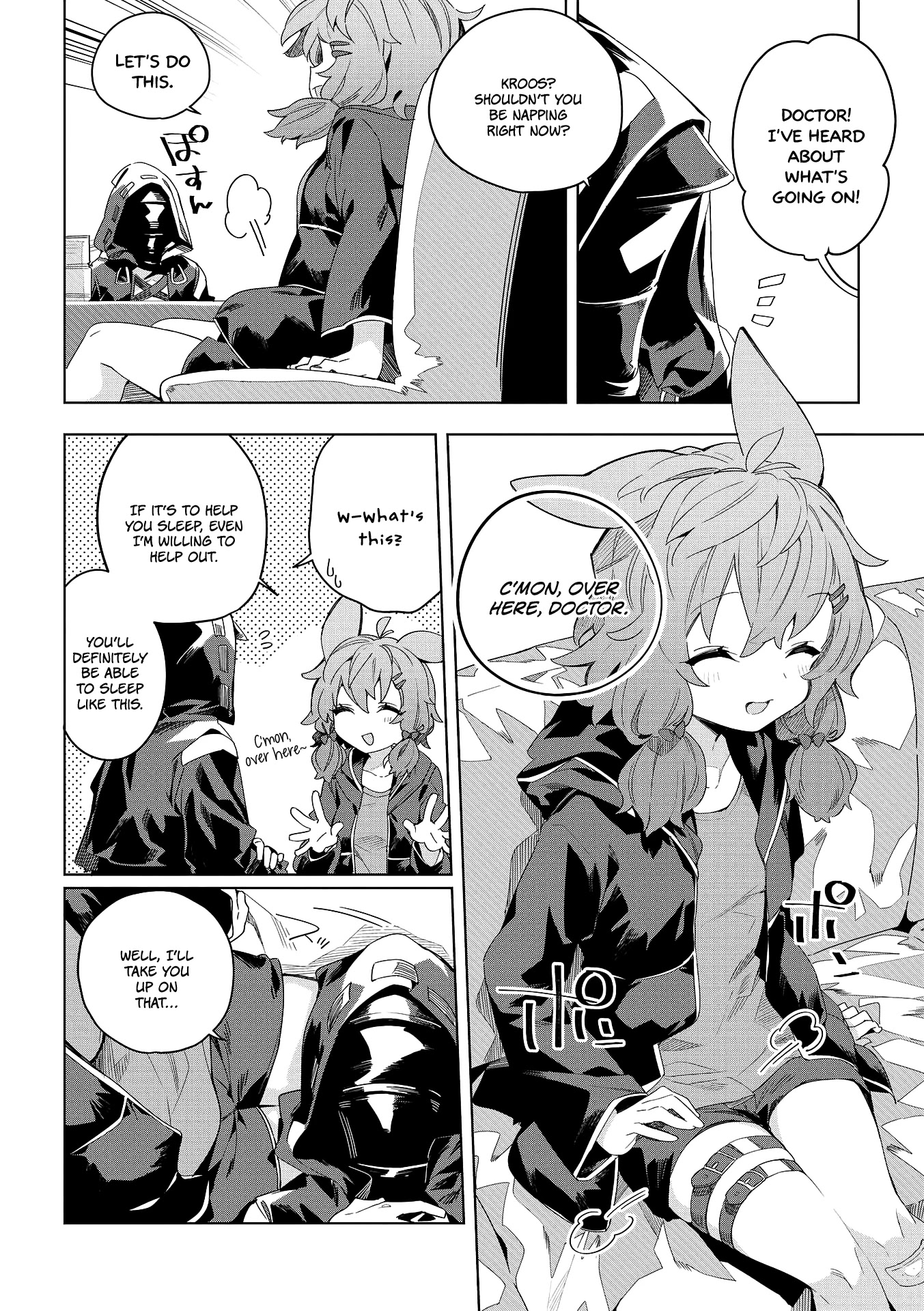 Arknights Comic Anthology Chapter 2.14 page 4 - Vol.2 Chapter 14: Napping Advice