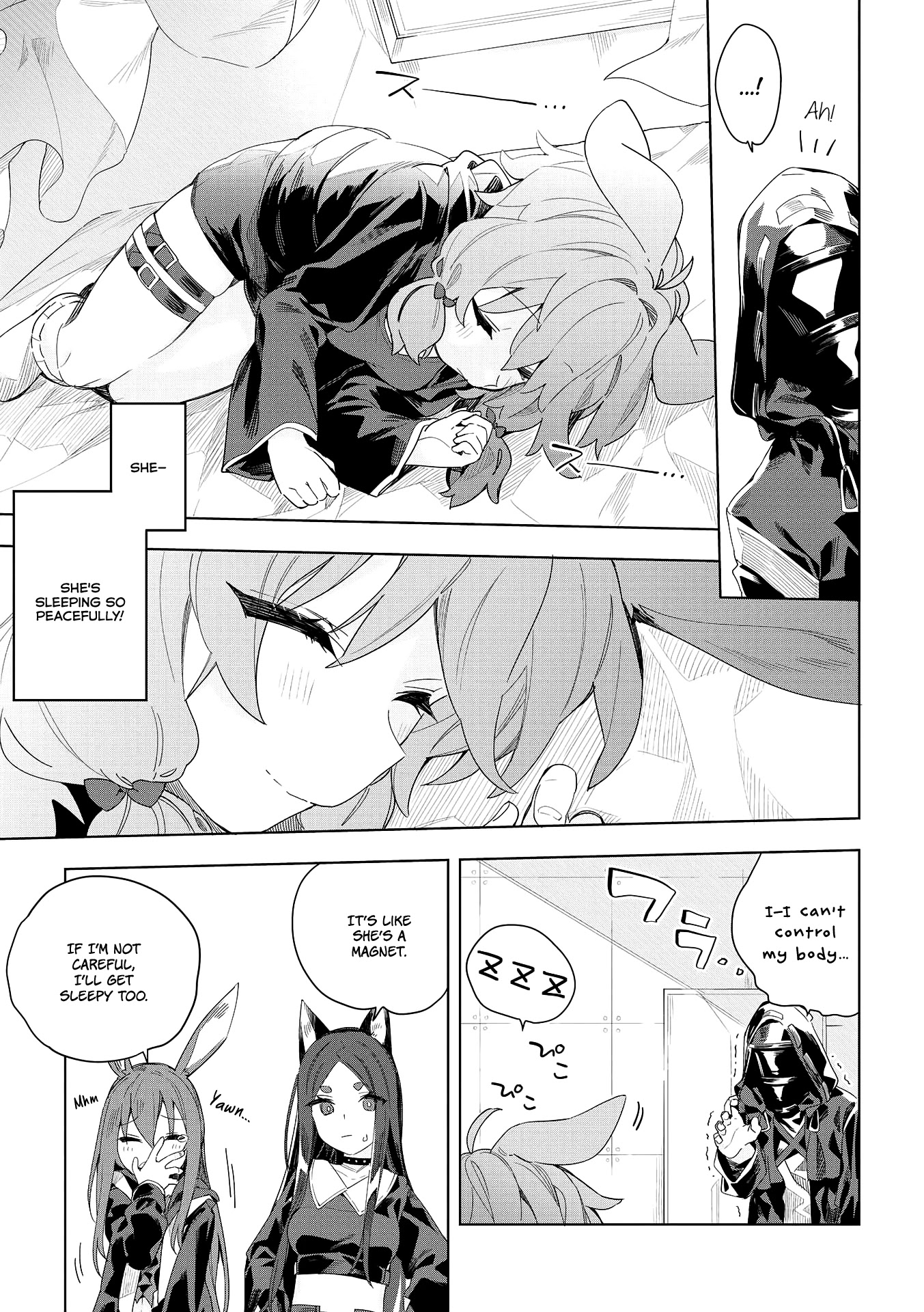 Arknights Comic Anthology Chapter 2.14 page 7 - Vol.2 Chapter 14: Napping Advice