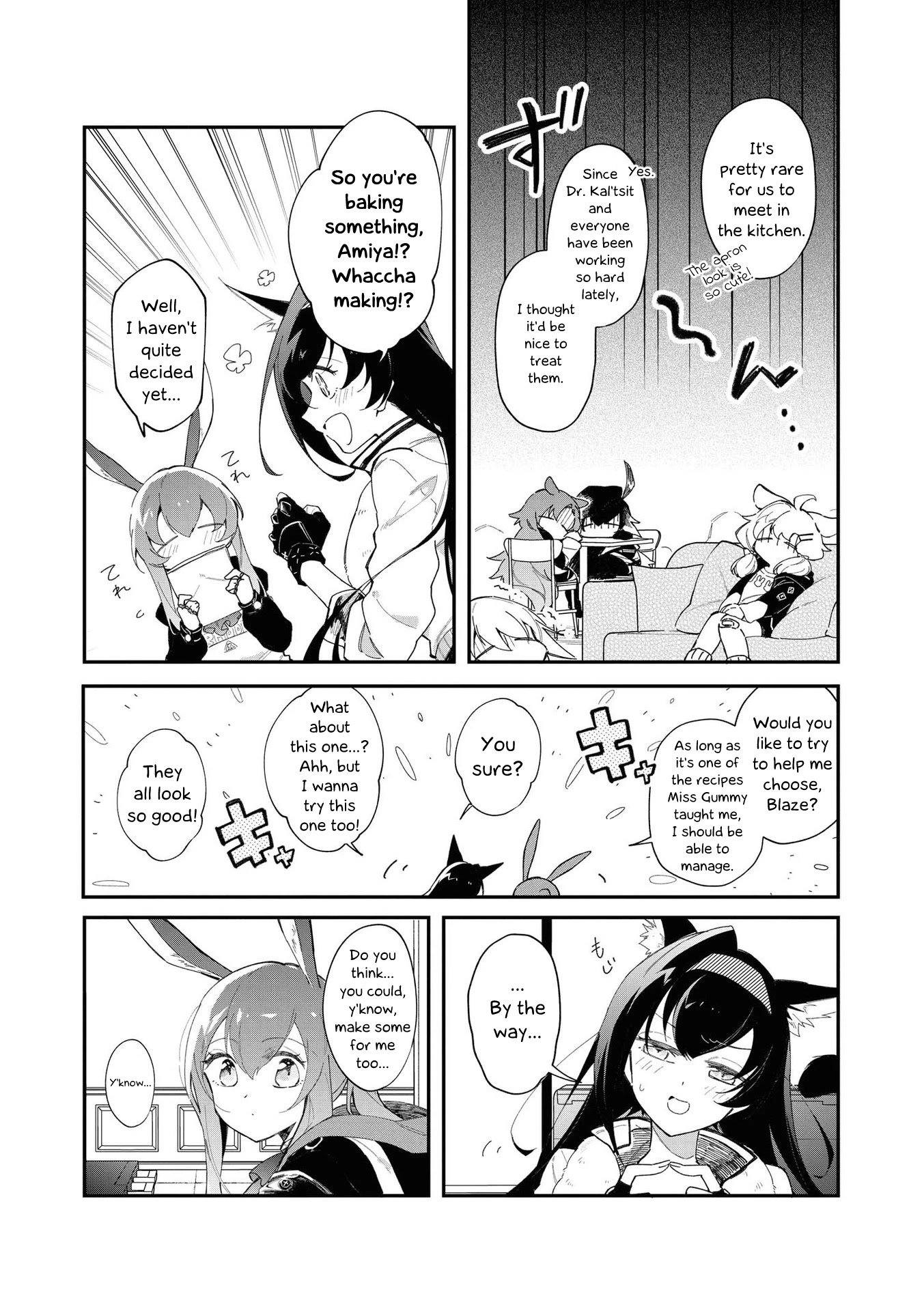 Arknights Comic Anthology Chapter 2.15 page 2 - Vol.2 Chapter 15: To Eat and Be Merry With You