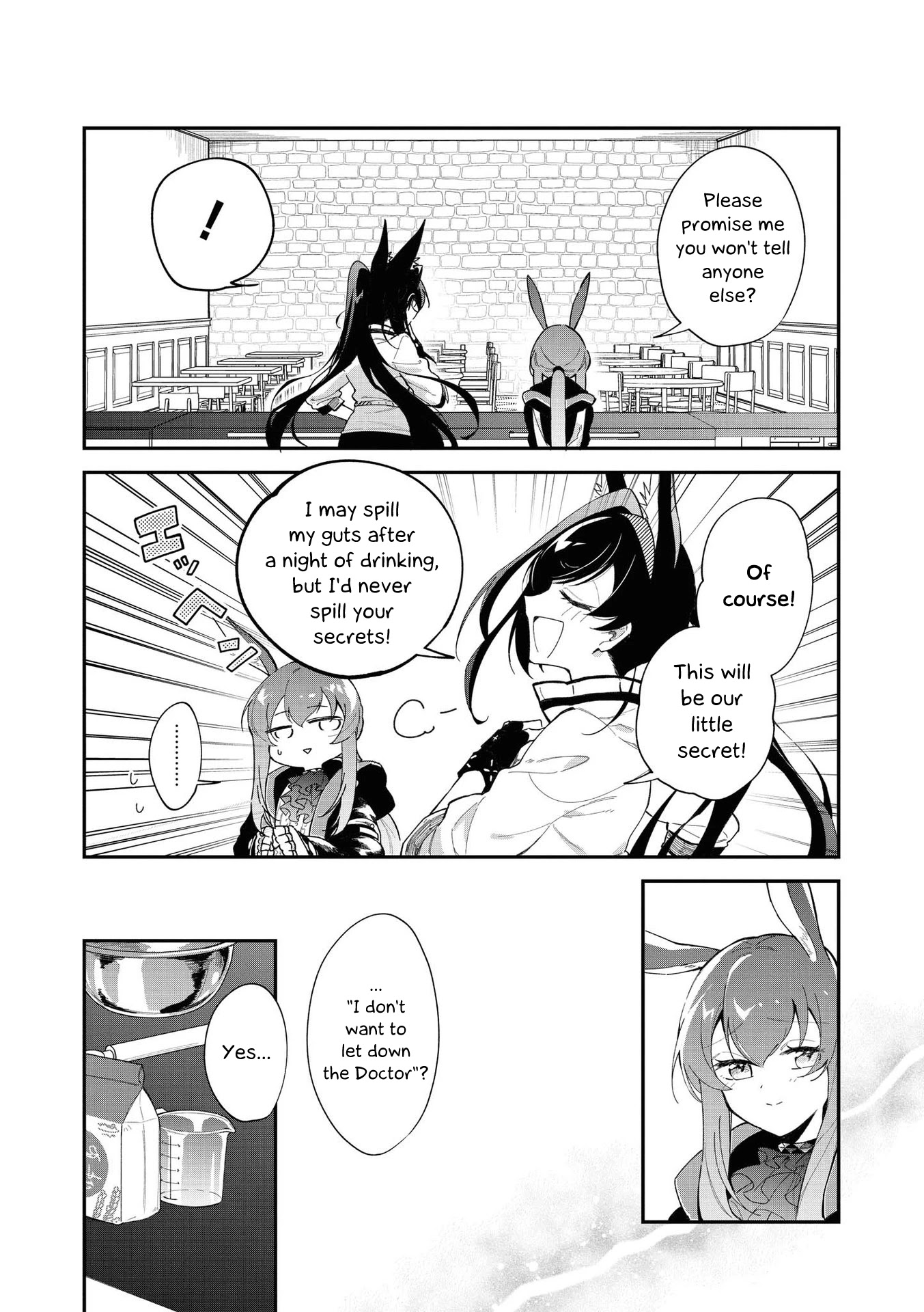 Arknights Comic Anthology Chapter 2.15 page 6 - Vol.2 Chapter 15: To Eat and Be Merry With You