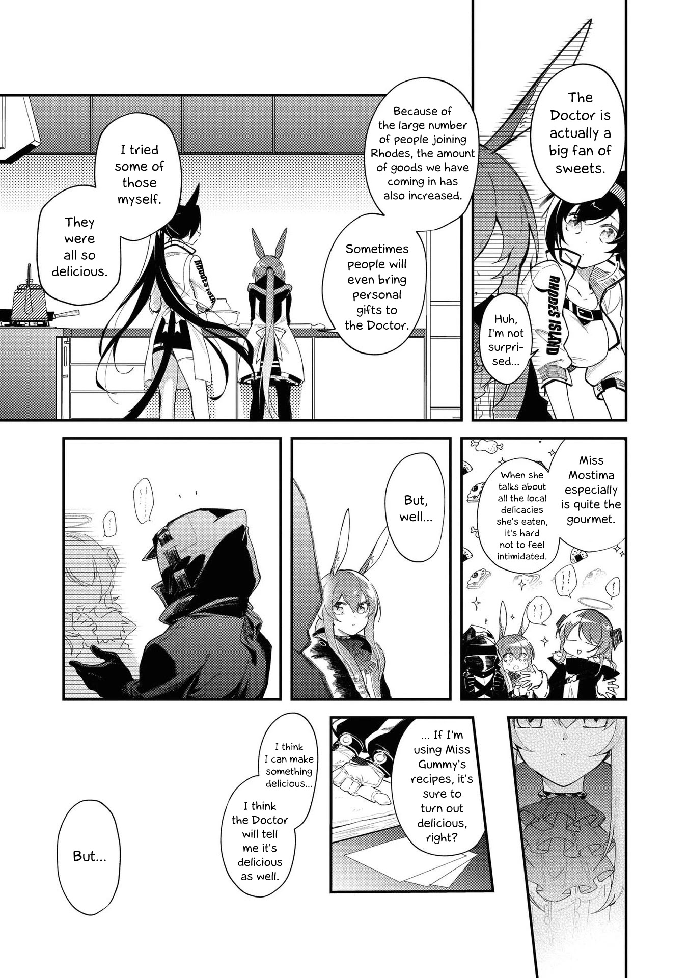 Arknights Comic Anthology Chapter 2.15 page 7 - Vol.2 Chapter 15: To Eat and Be Merry With You
