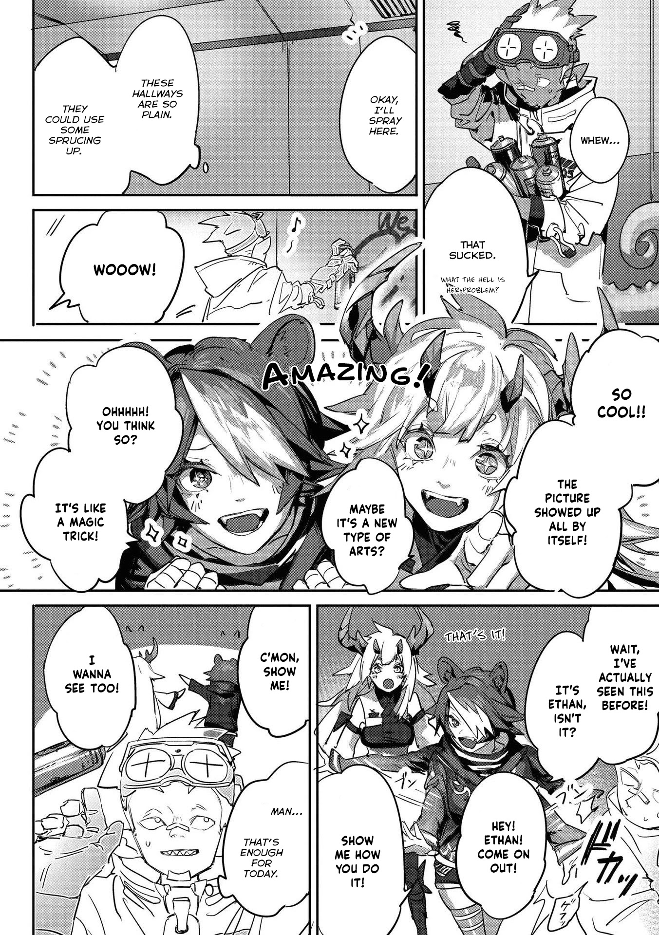 Arknights Comic Anthology Chapter 2.16 page 10 - Vol.2 Chapter 16: Everyday Rhodes