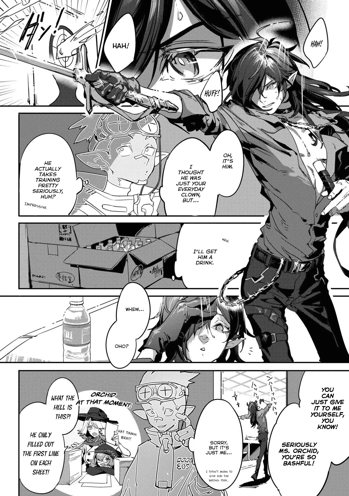 Arknights Comic Anthology Chapter 2.16 page 2 - Vol.2 Chapter 16: Everyday Rhodes