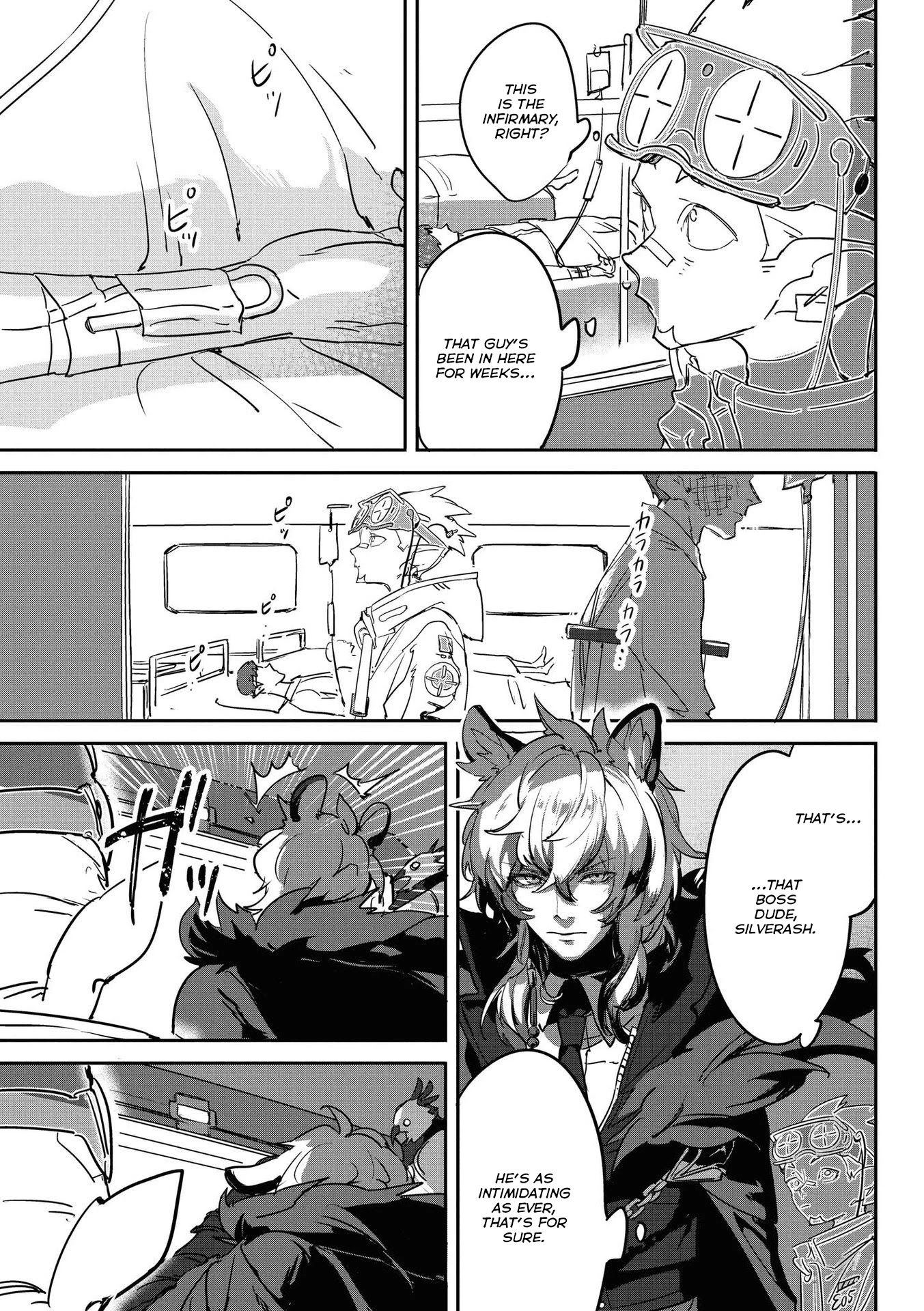Arknights Comic Anthology Chapter 2.16 page 3 - Vol.2 Chapter 16: Everyday Rhodes
