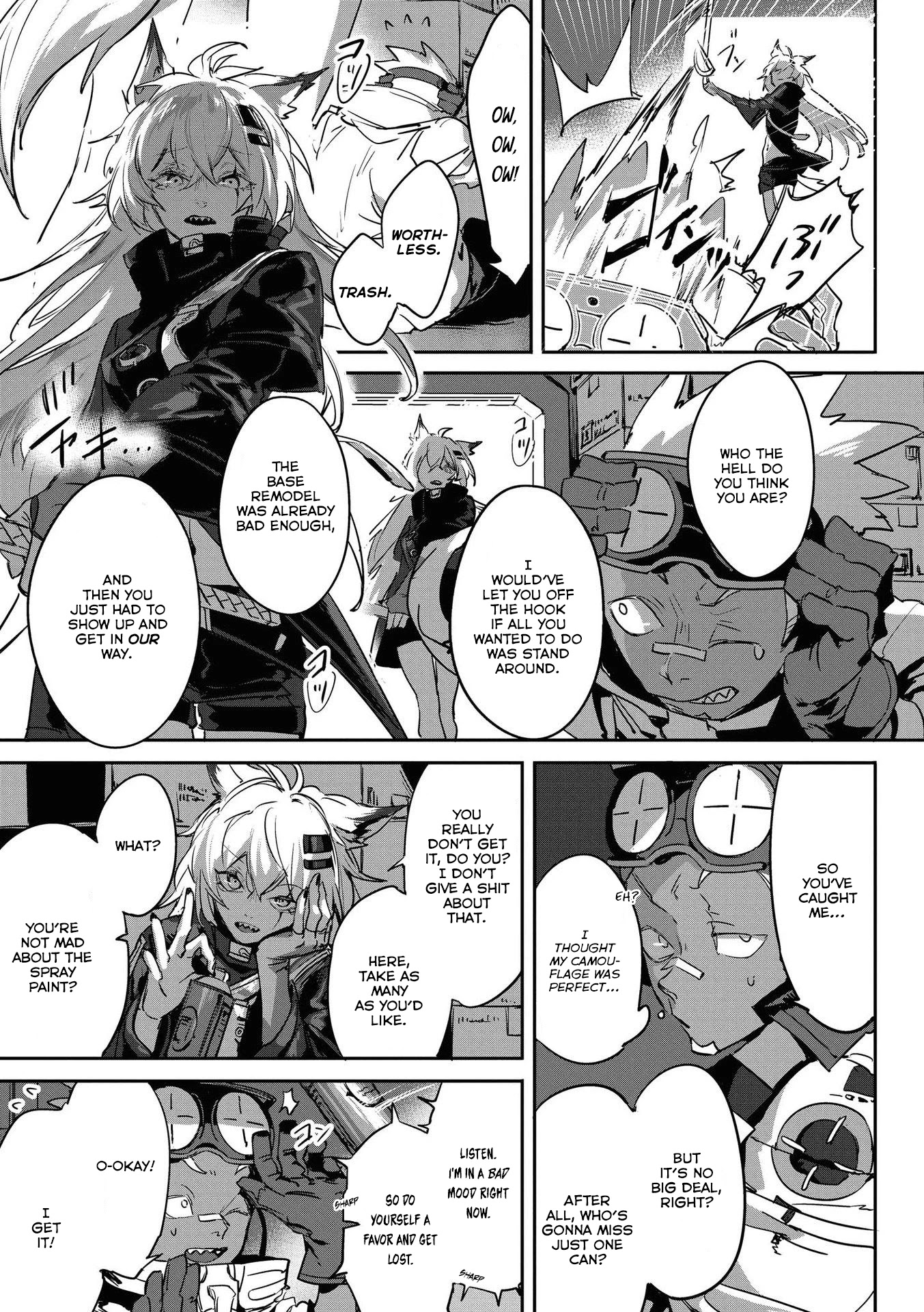 Arknights Comic Anthology Chapter 2.16 page 9 - Vol.2 Chapter 16: Everyday Rhodes