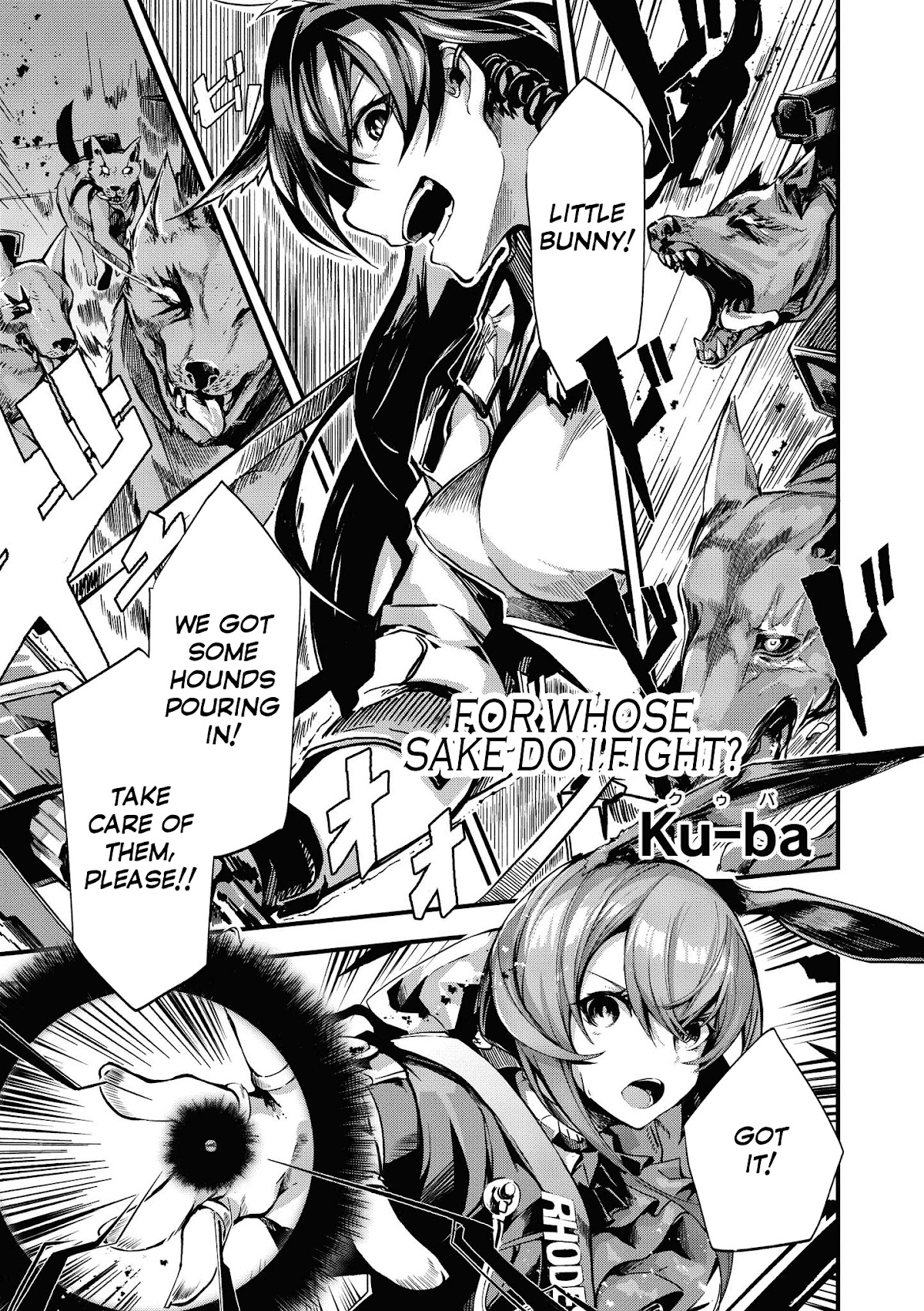 Arknights Comic Anthology Chapter 2.2 page 1 - Vol.2 Chapter 2: For Whose Sake Do I Fight?