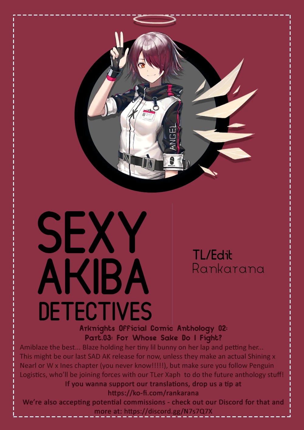 Arknights Comic Anthology Chapter 2.2 page 10 - Vol.2 Chapter 2: For Whose Sake Do I Fight?