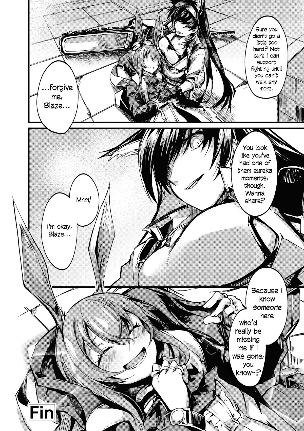 Arknights Comic Anthology Chapter 2.2 page 9 - Vol.2 Chapter 2: For Whose Sake Do I Fight?
