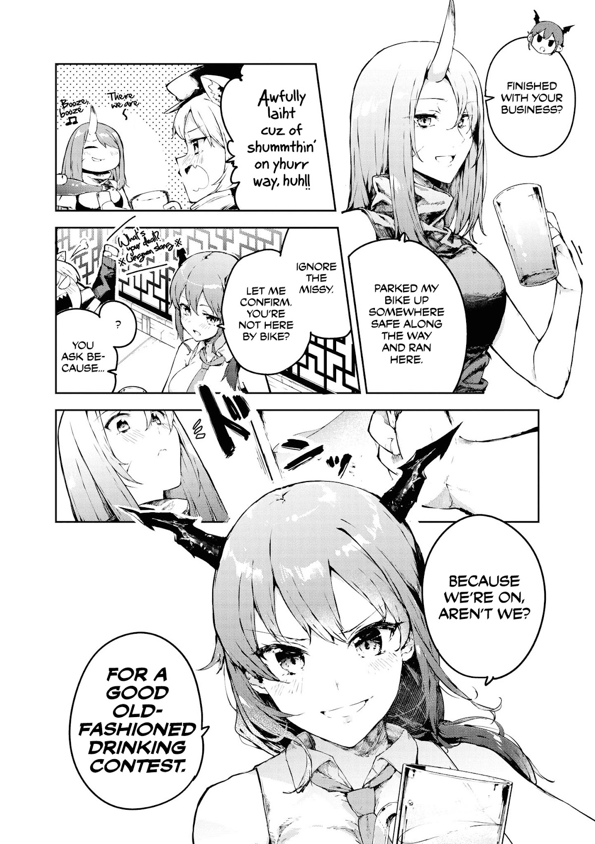 Arknights Comic Anthology Chapter 2.3 page 2 - Vol.2 Chapter 3: TGIF in Lungmen