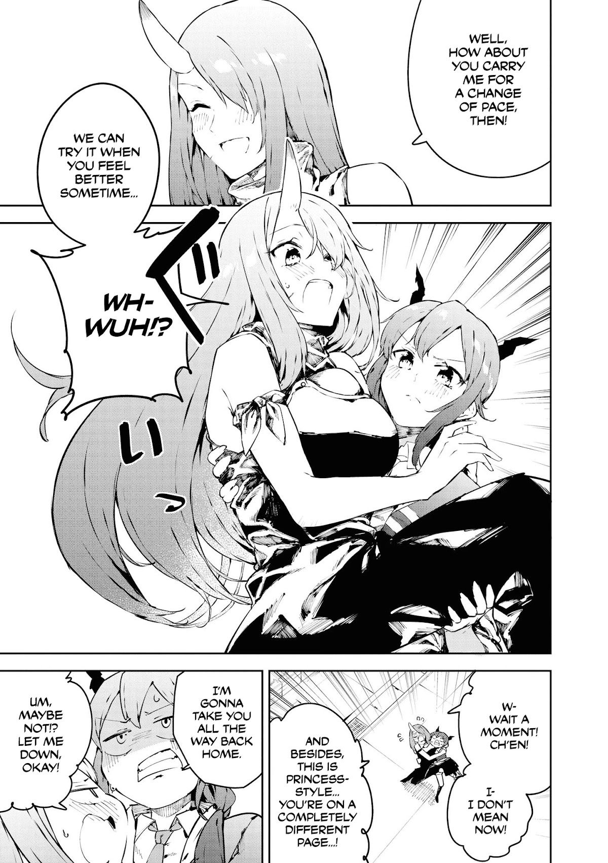 Arknights Comic Anthology Chapter 2.3 page 7 - Vol.2 Chapter 3: TGIF in Lungmen