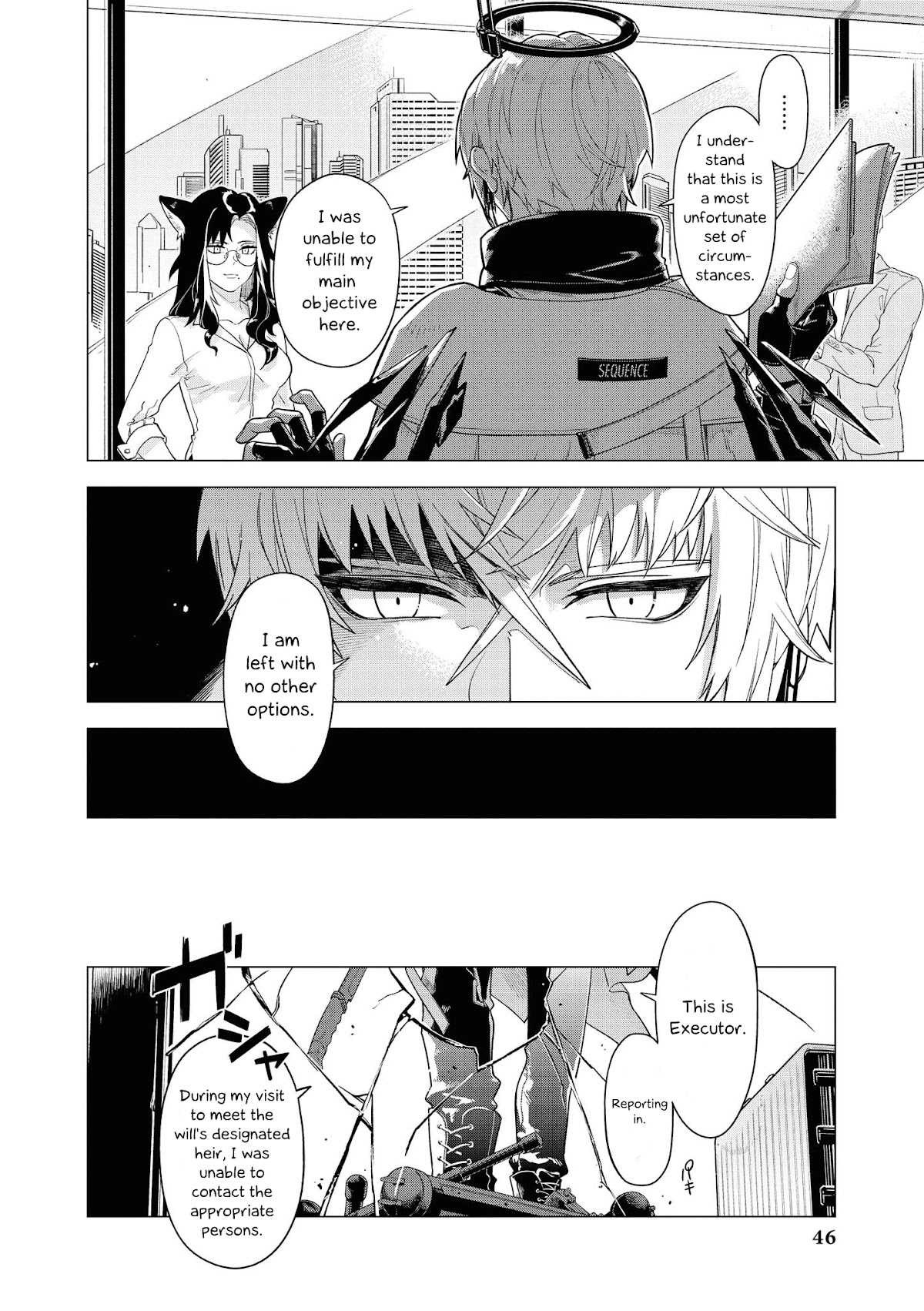Arknights Comic Anthology Chapter 2.4 page 6 - Vol.2 Chapter 4: Case Settlement No. [REDACTED]