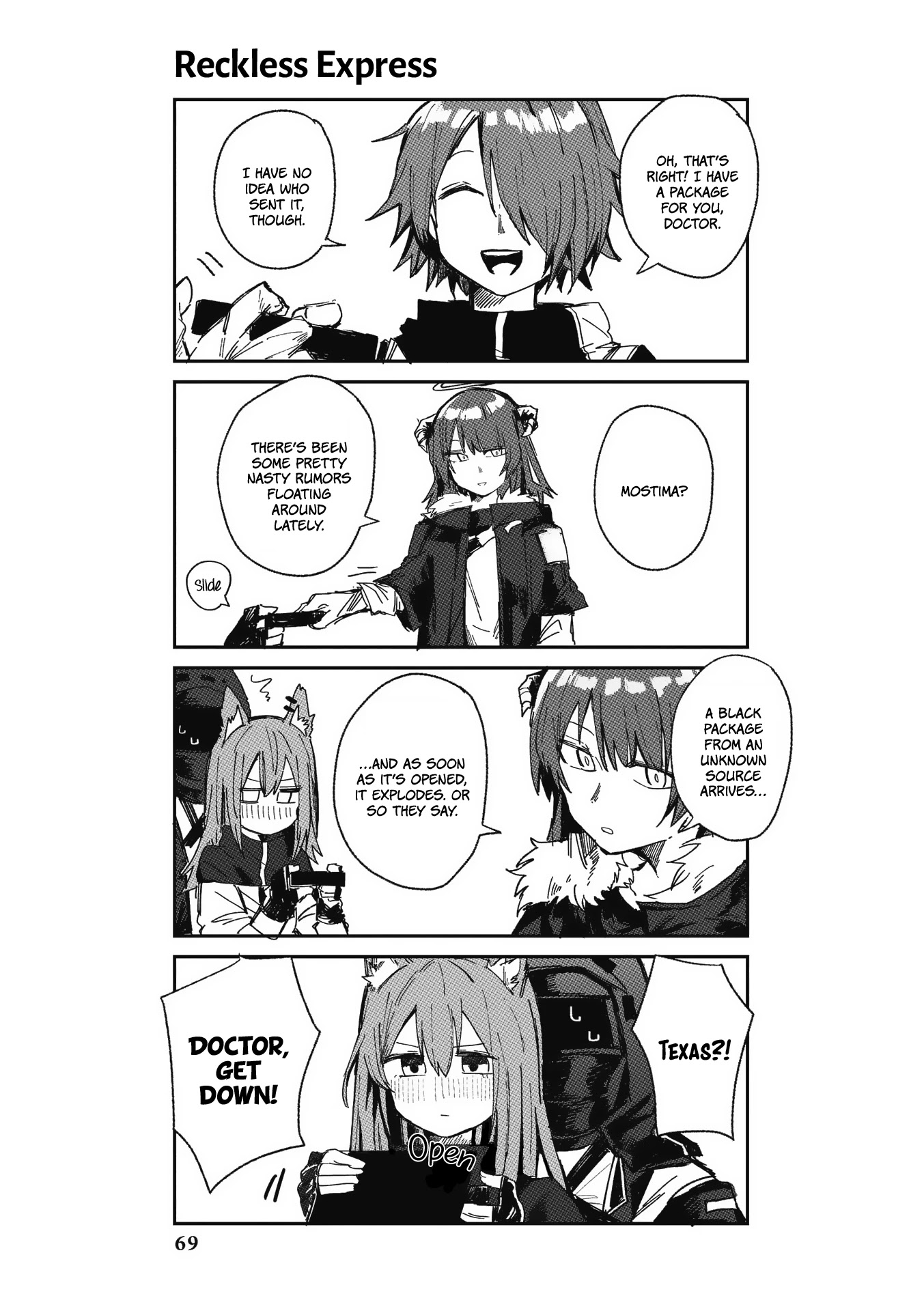 Arknights Comic Anthology Chapter 2.6 page 11 - Vol.2 Chapter 6: Dangerous Goods Prohibited