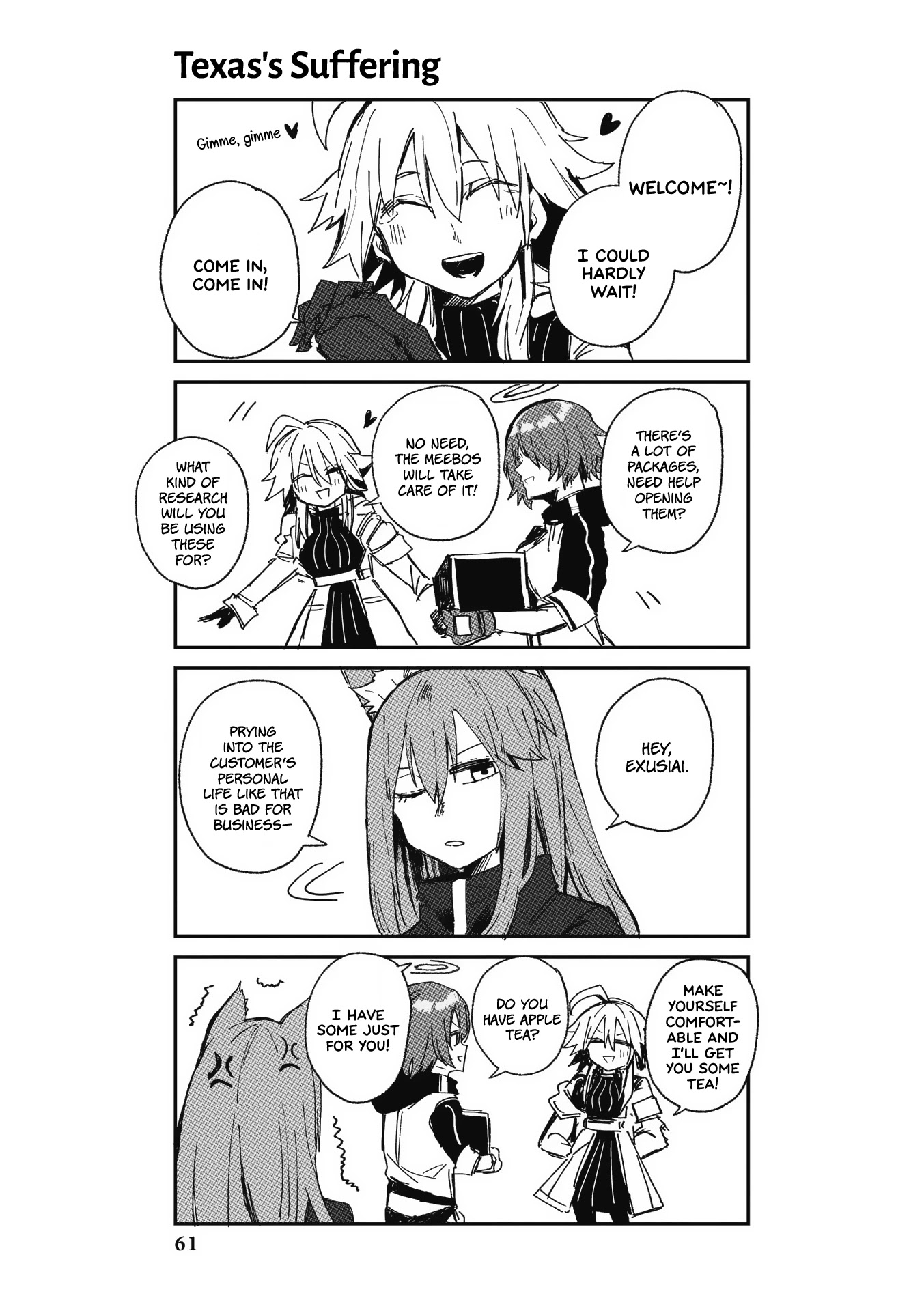 Arknights Comic Anthology Chapter 2.6 page 3 - Vol.2 Chapter 6: Dangerous Goods Prohibited