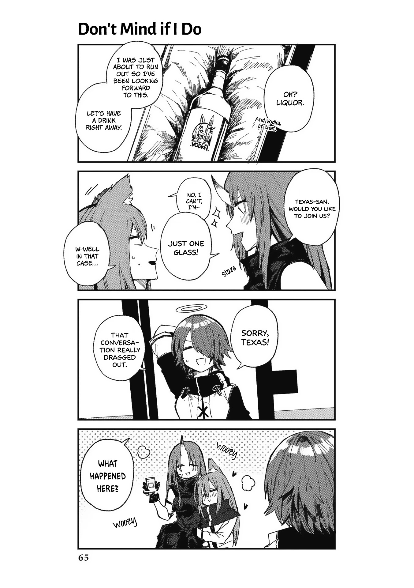 Arknights Comic Anthology Chapter 2.6 page 7 - Vol.2 Chapter 6: Dangerous Goods Prohibited