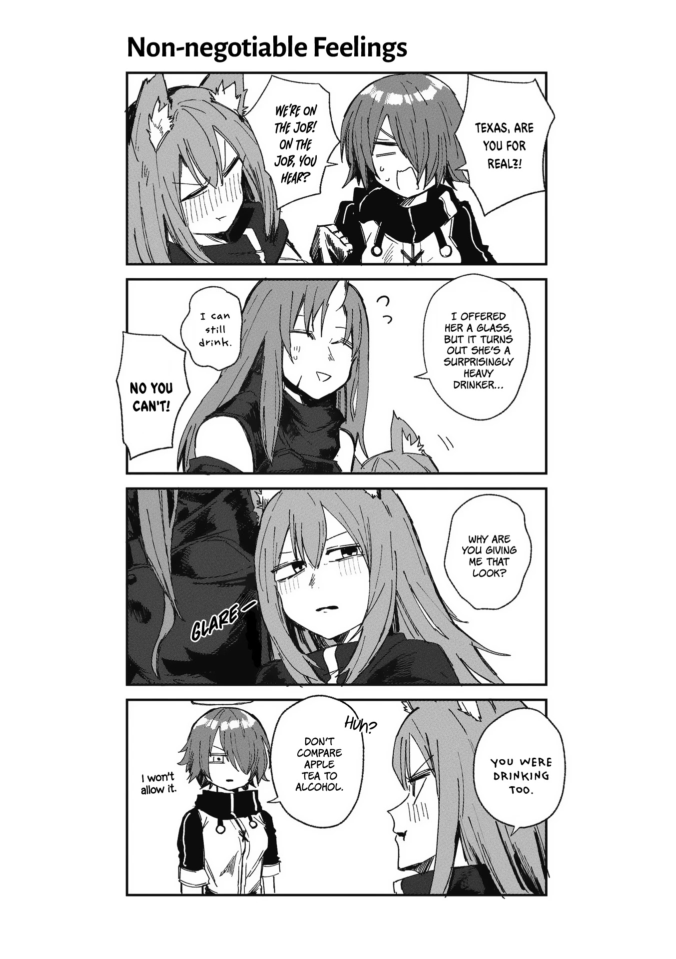 Arknights Comic Anthology Chapter 2.6 page 8 - Vol.2 Chapter 6: Dangerous Goods Prohibited