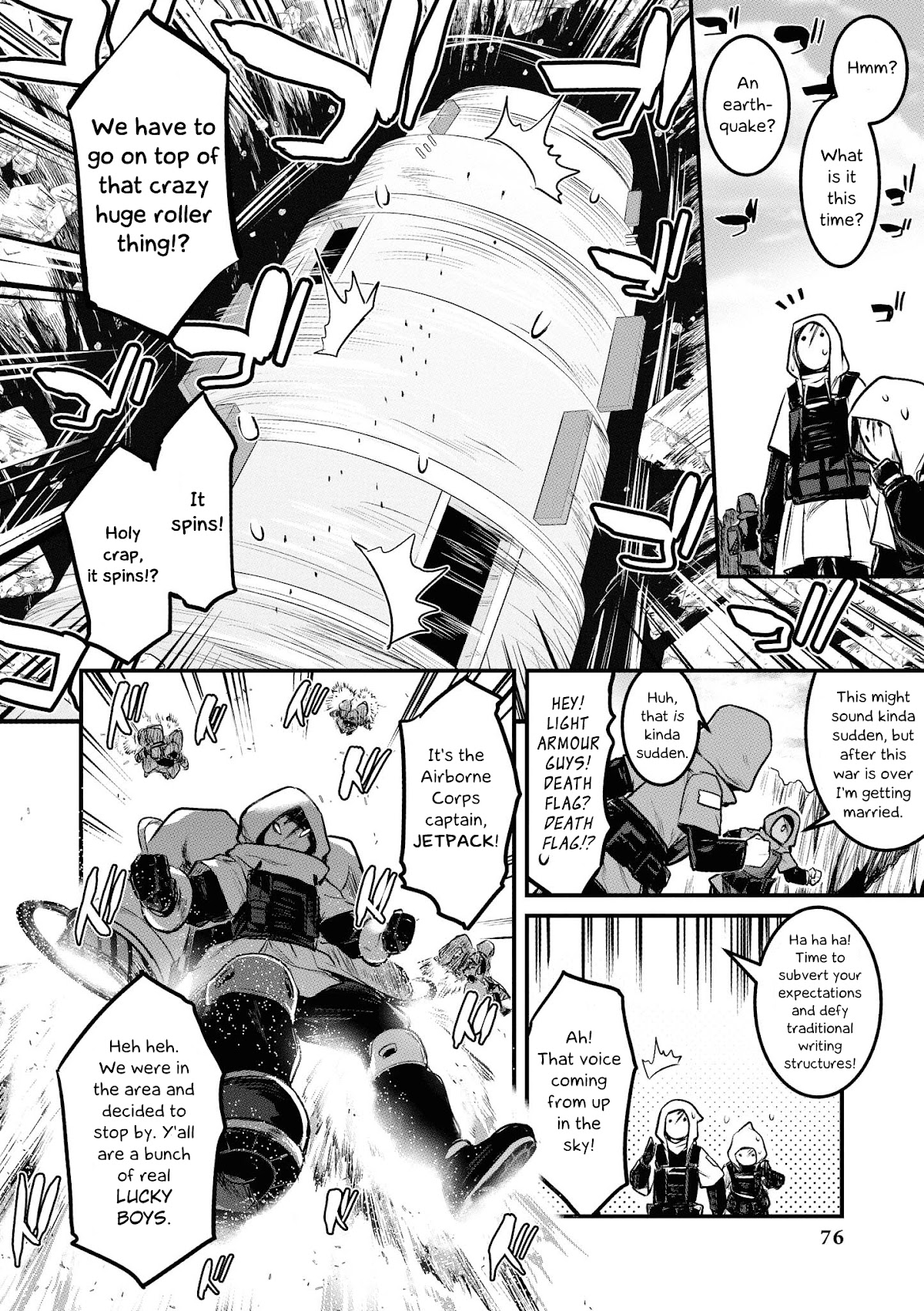 Arknights Comic Anthology Chapter 2.7 page 6 - Vol.2 Chapter 7: Fall Knights