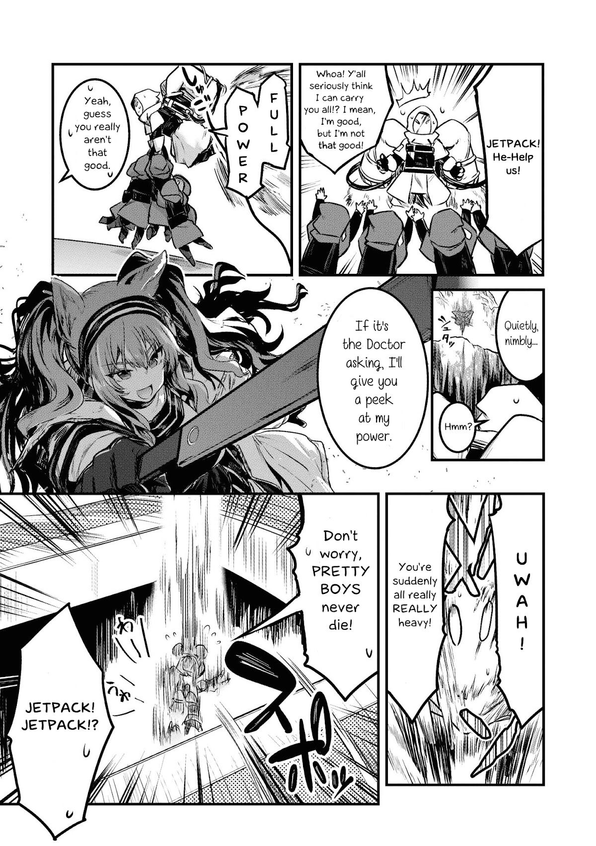 Arknights Comic Anthology Chapter 2.7 page 7 - Vol.2 Chapter 7: Fall Knights