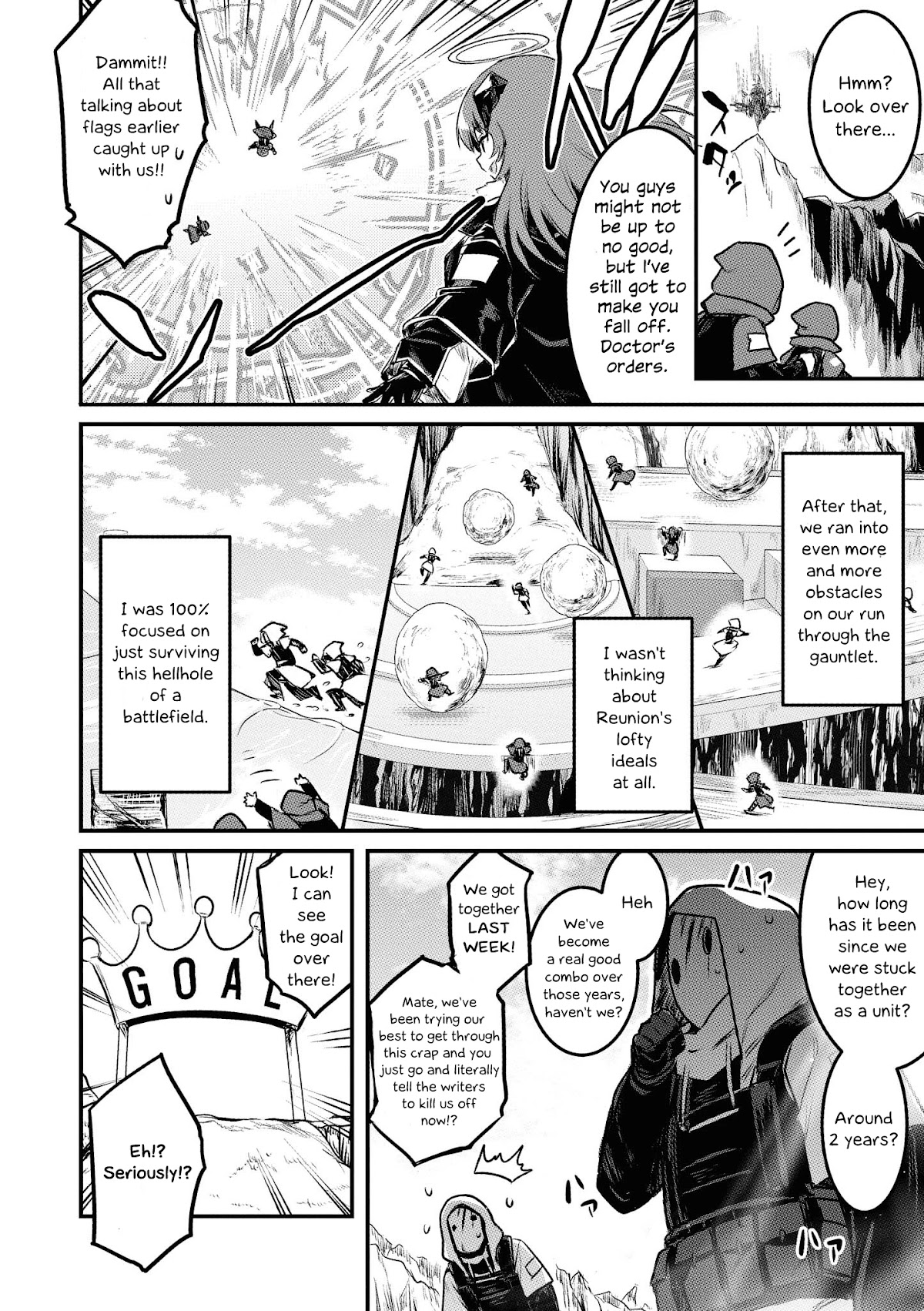 Arknights Comic Anthology Chapter 2.7 page 8 - Vol.2 Chapter 7: Fall Knights