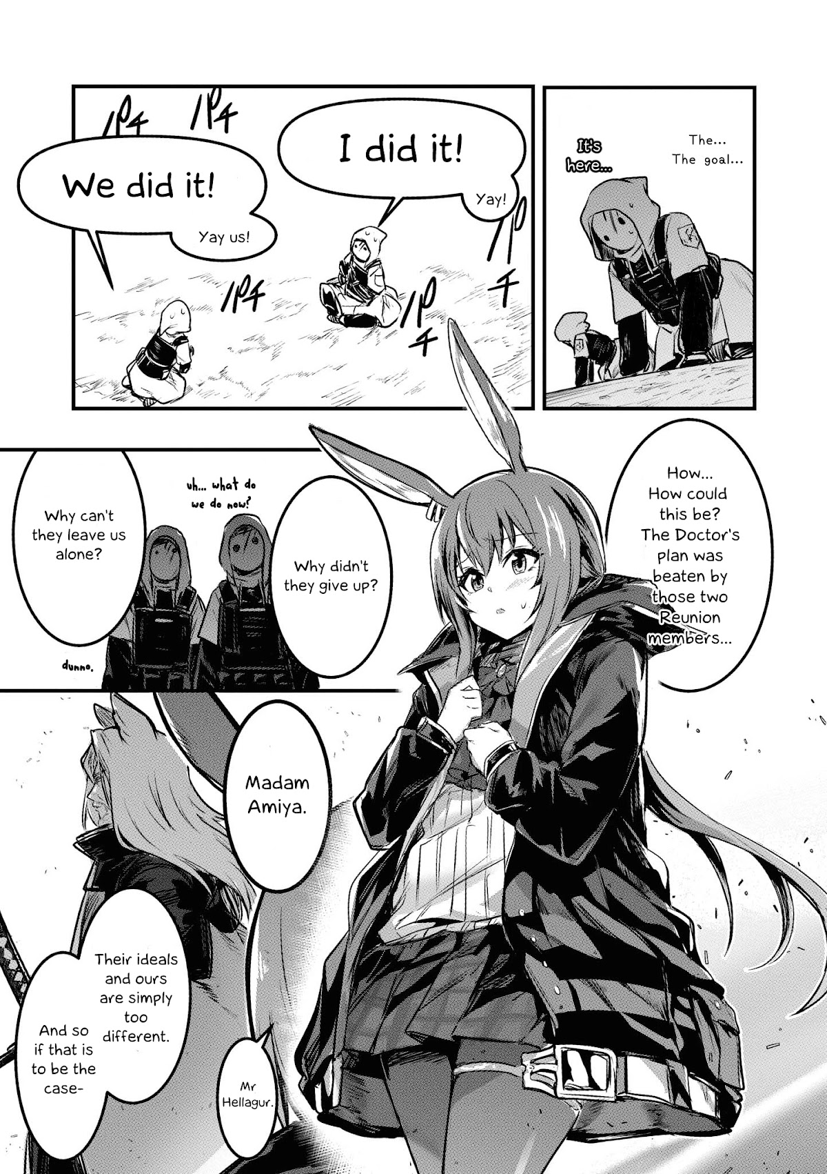 Arknights Comic Anthology Chapter 2.7 page 9 - Vol.2 Chapter 7: Fall Knights