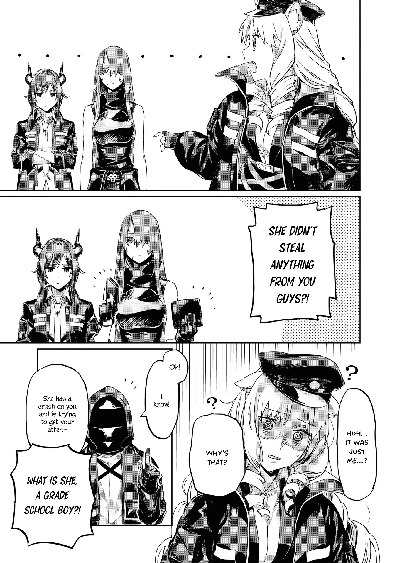 Arknights Comic Anthology Chapter 2.8 page 3 - Vol.2 Chapter 8: A Certain Girl's Misfortune