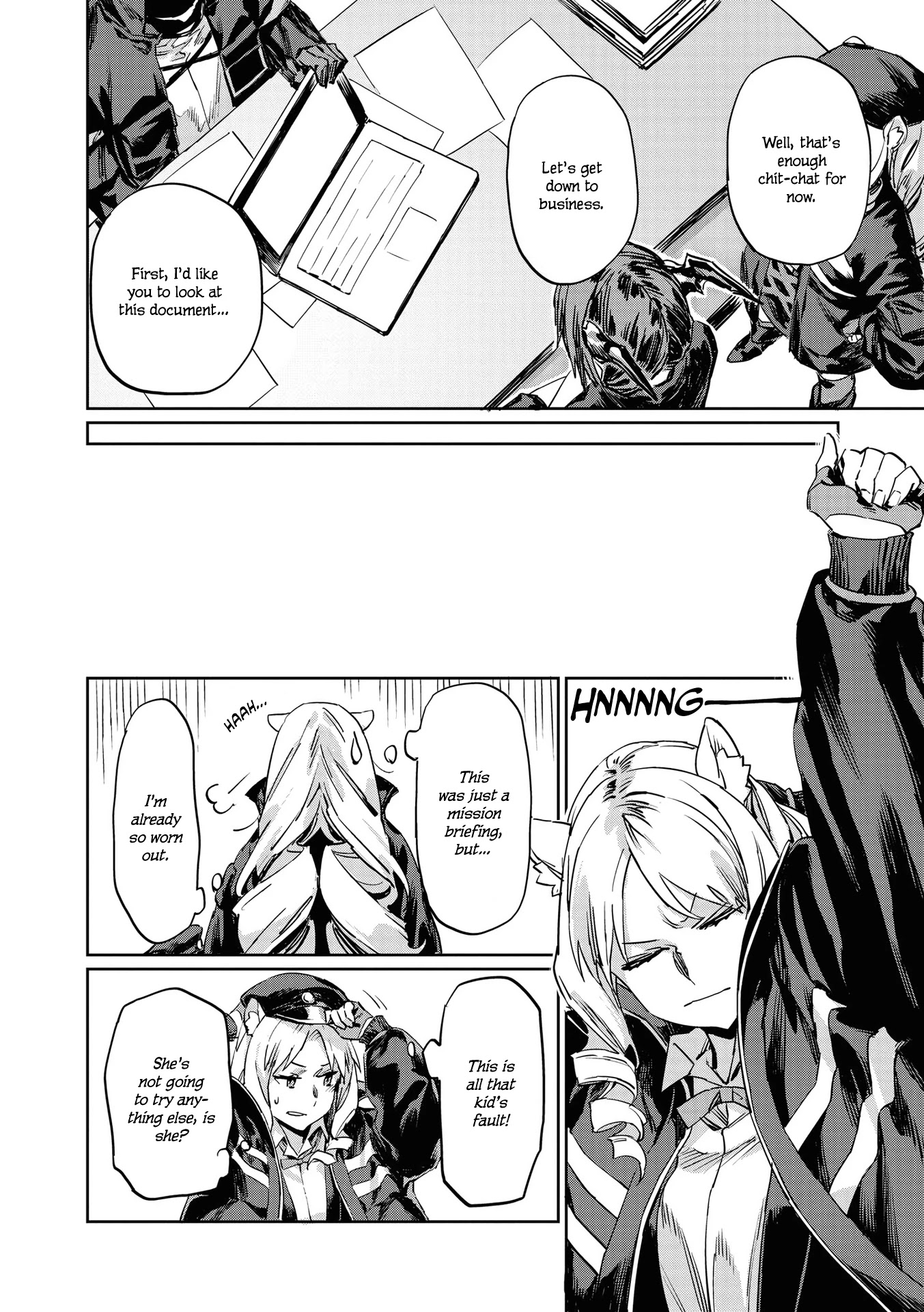 Arknights Comic Anthology Chapter 2.8 page 6 - Vol.2 Chapter 8: A Certain Girl's Misfortune