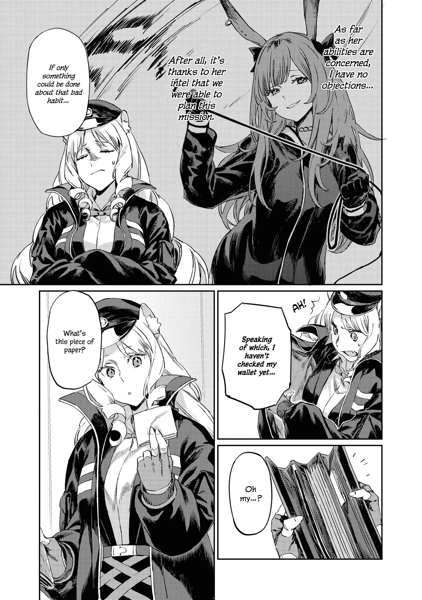 Arknights Comic Anthology Chapter 2.8 page 7 - Vol.2 Chapter 8: A Certain Girl's Misfortune