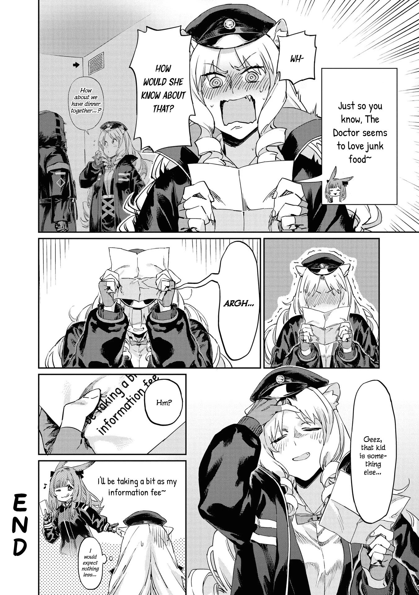 Arknights Comic Anthology Chapter 2.8 page 8 - Vol.2 Chapter 8: A Certain Girl's Misfortune