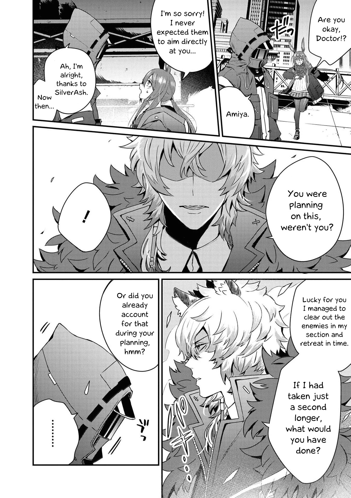 Arknights Comic Anthology Chapter 2.9 page 2 - Vol.2 Chapter 9: A Fork on the Board