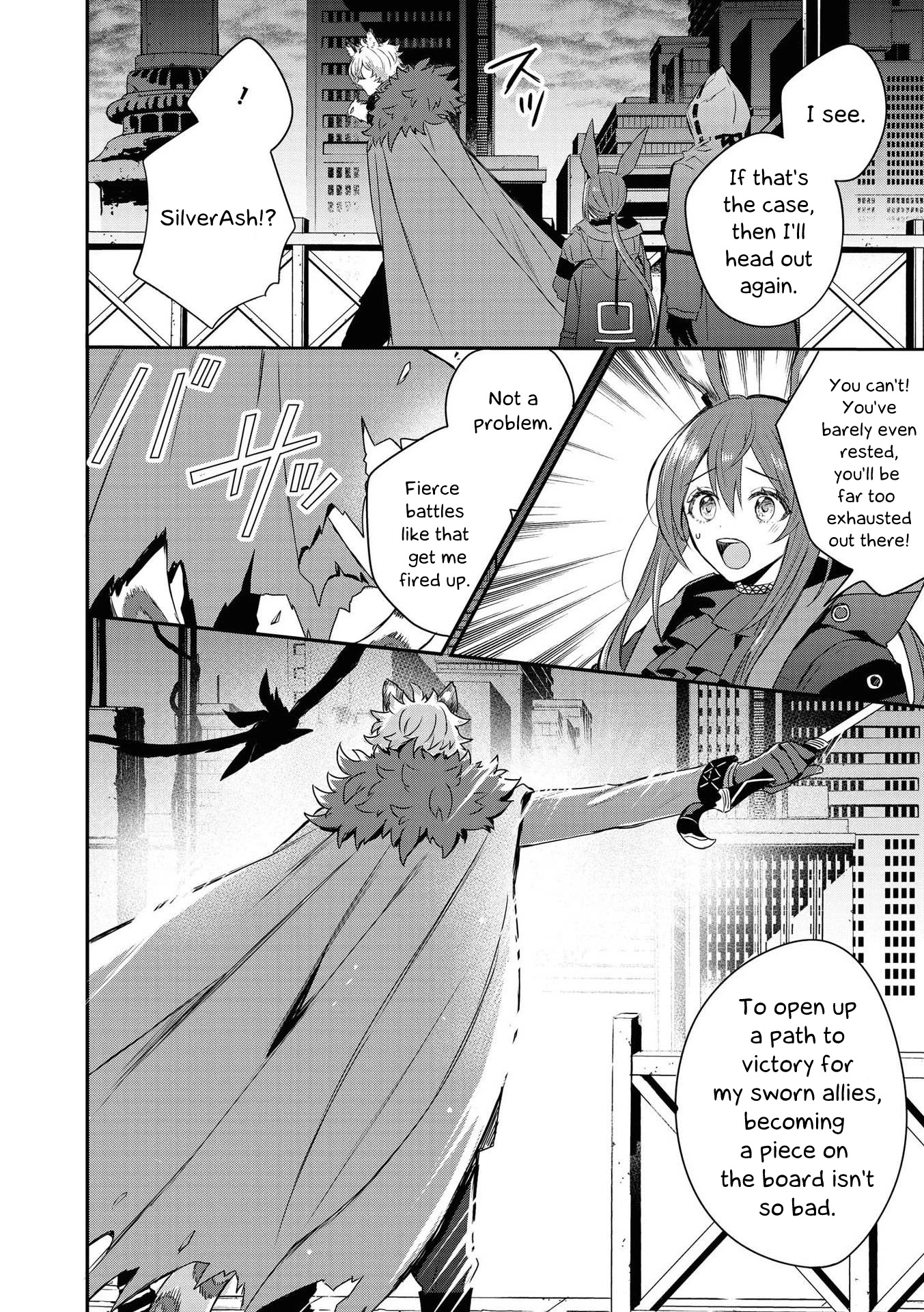 Arknights Comic Anthology Chapter 2.9 page 6 - Vol.2 Chapter 9: A Fork on the Board